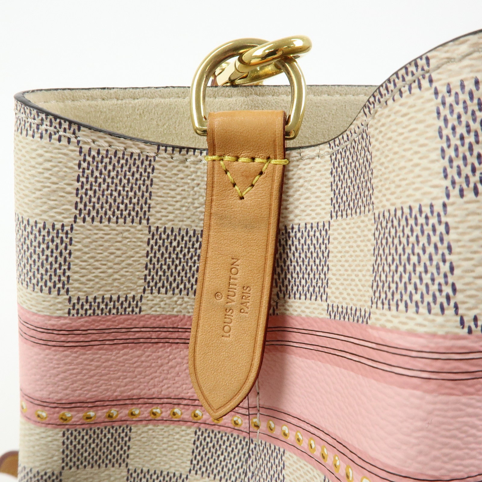 Louis Vuitton Damier Azur Neo Noe Hand Bag Trunk Collection N41066
