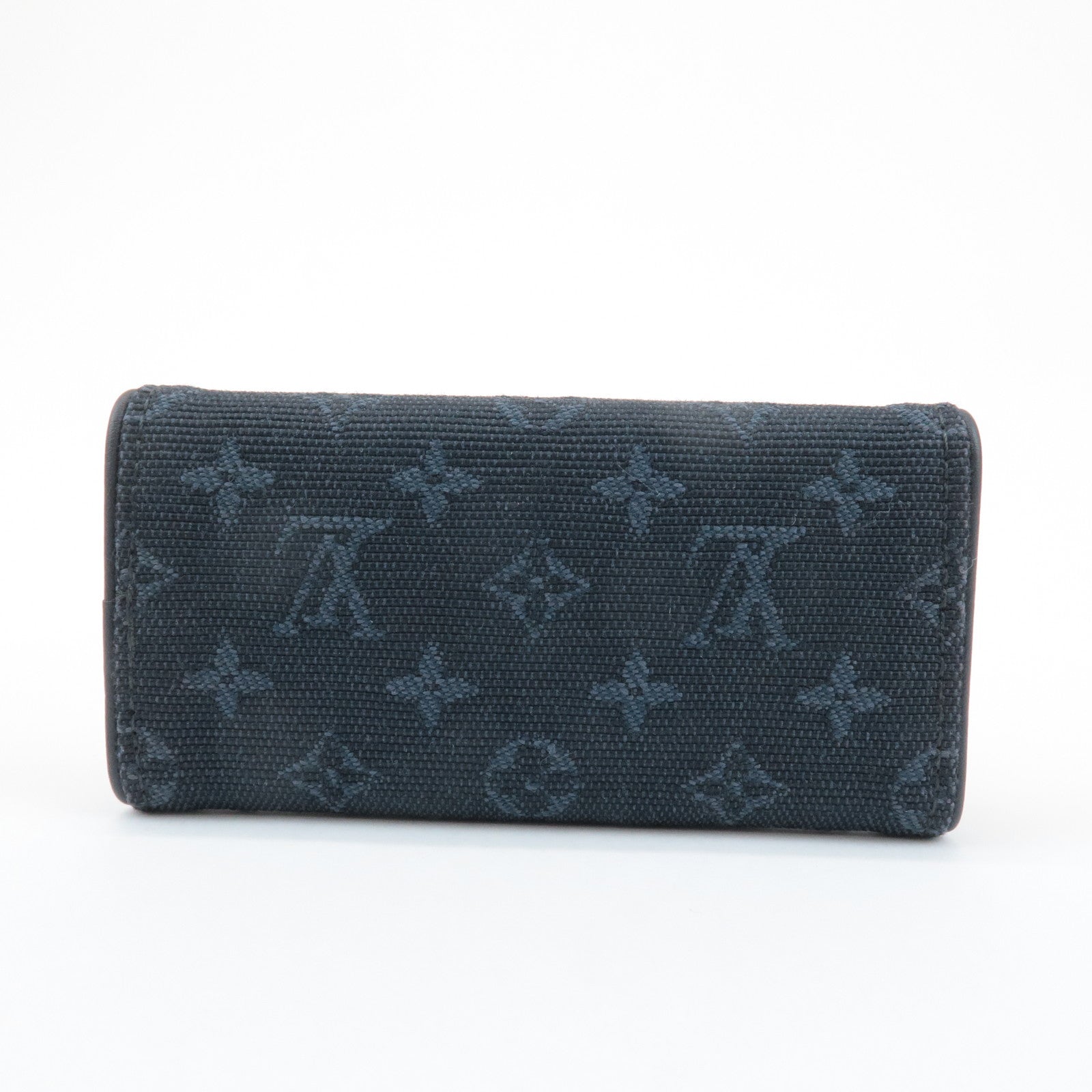 Louis Vuitton Monogram Mini Multicles 4 Key Case TST Blue M92430 Used
