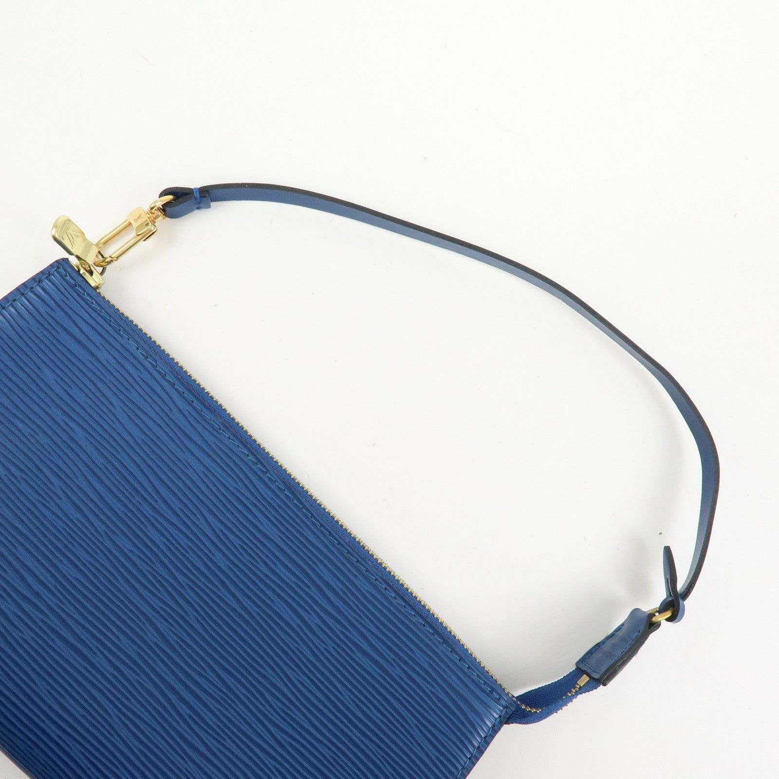 Louis Vuitton Epi Pochette Accessoires Pouch Toledo Blue M52945