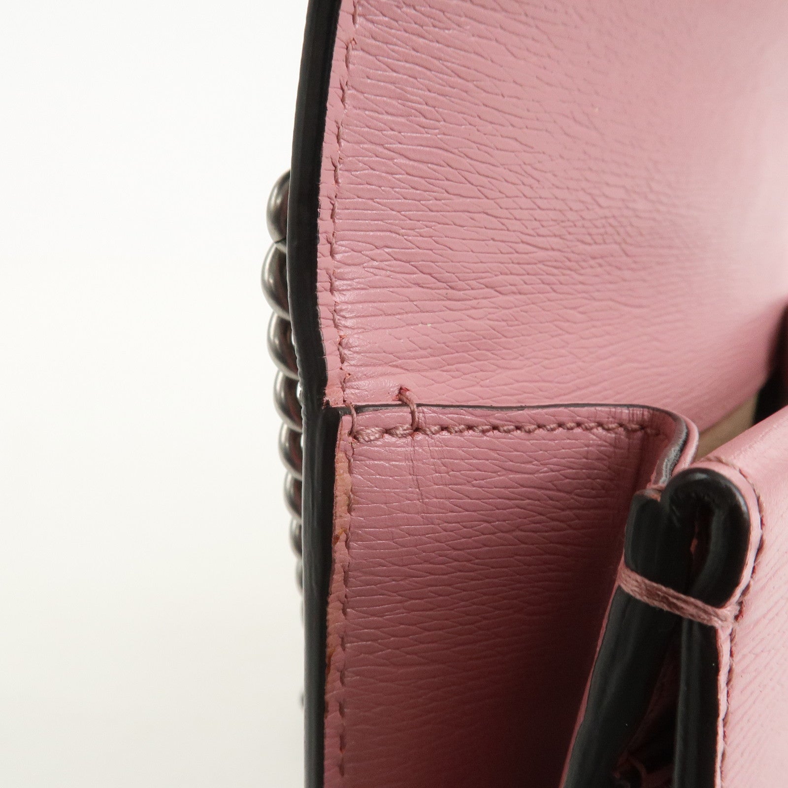 GUCCI Dionysus Leather Chain Shoulder Bag Valentine Limited 421970