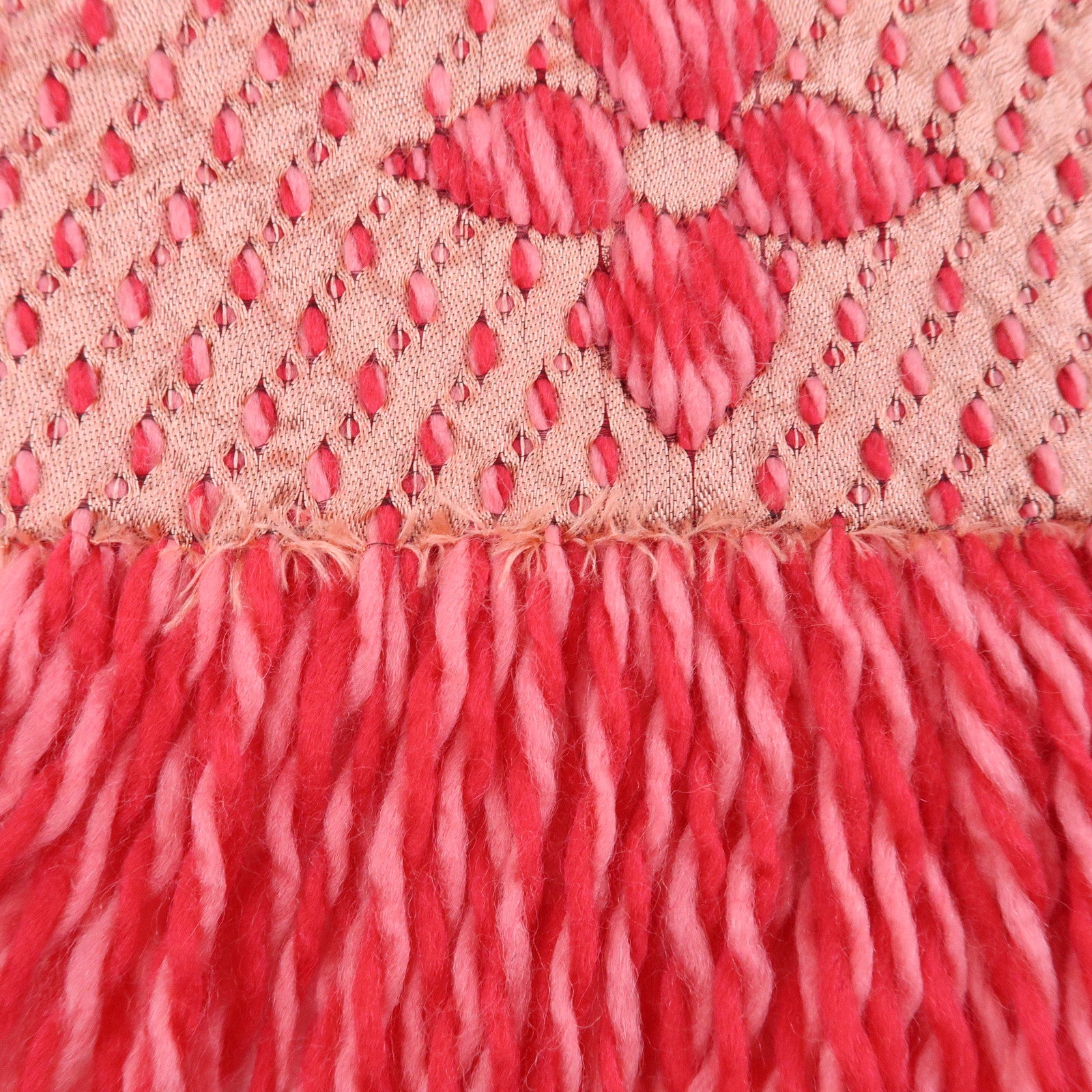 Louis Vuitton Monogram Wool Silk Scarf Echarpe Logomania M78706