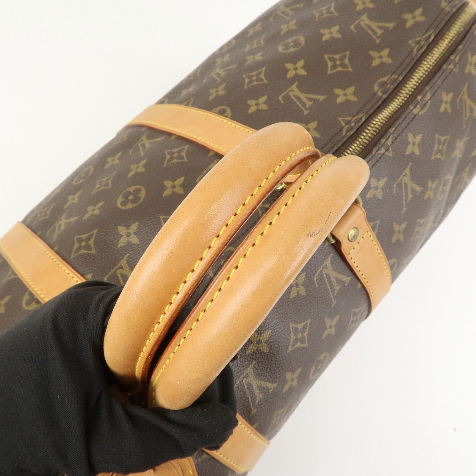 Louis Vuitton Monogram Keep All Bandouliere 50 Boston Bag M41416