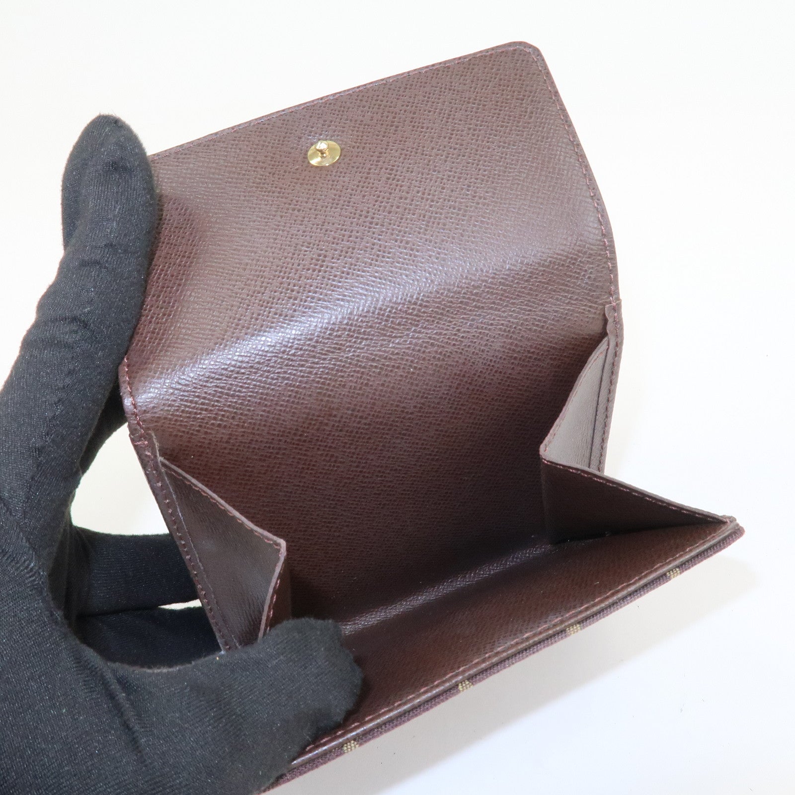 Louis Vuitton Damier Monogram Set of 2 Wallet M95233/N61730