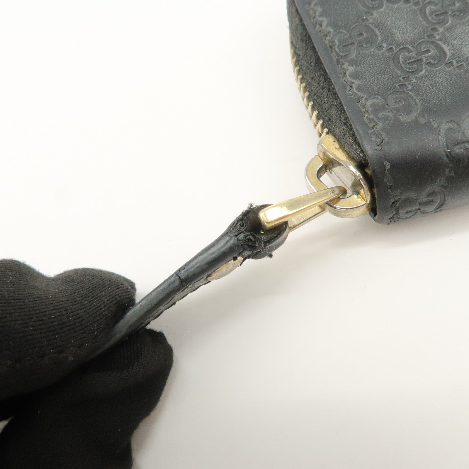 GUCCI Guccissima Leather Coin Case Set Of 3 449896/152615/115253 Used