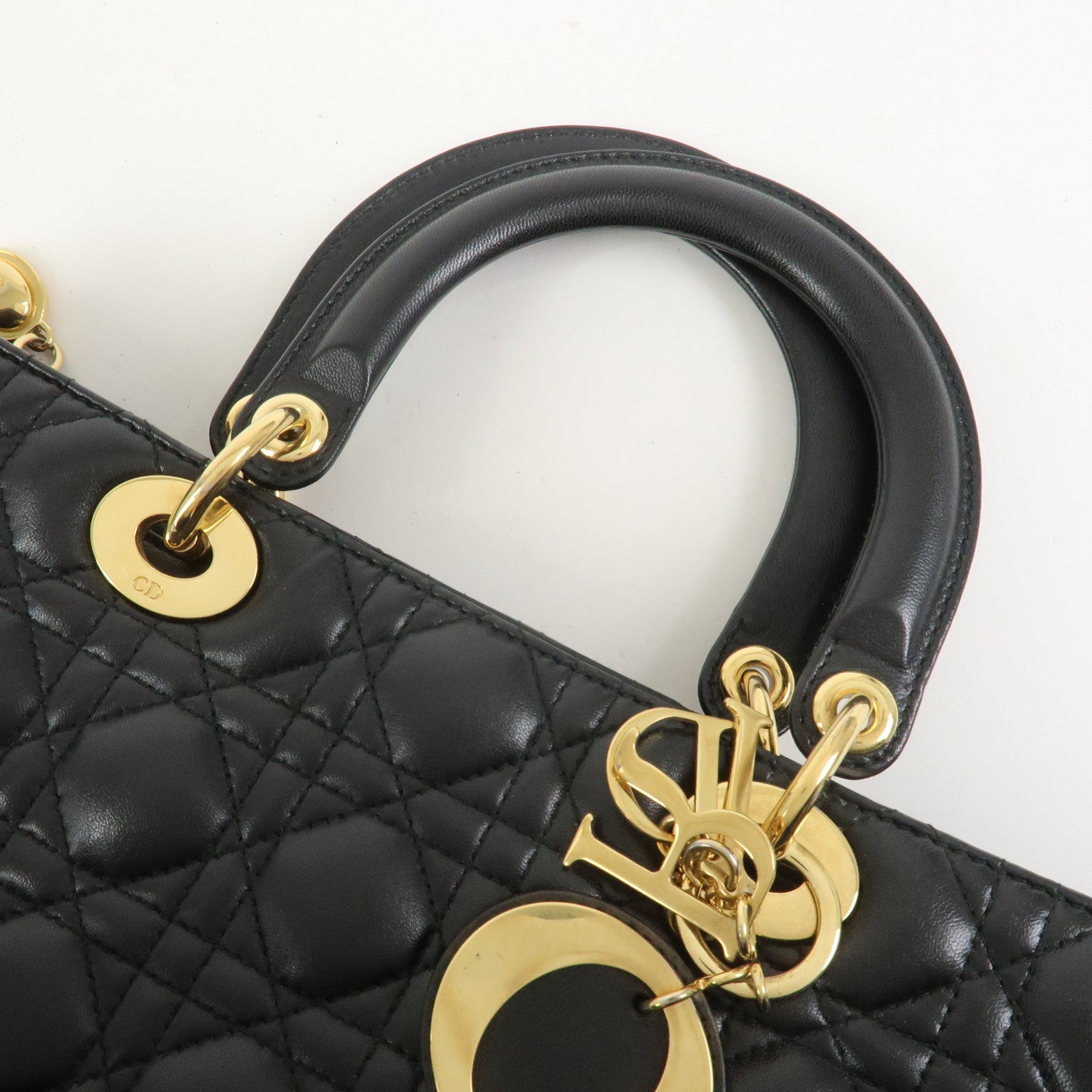 Christian Dior Cannage Lady Dior 2Way Hand Shoulder Bag CAL44560