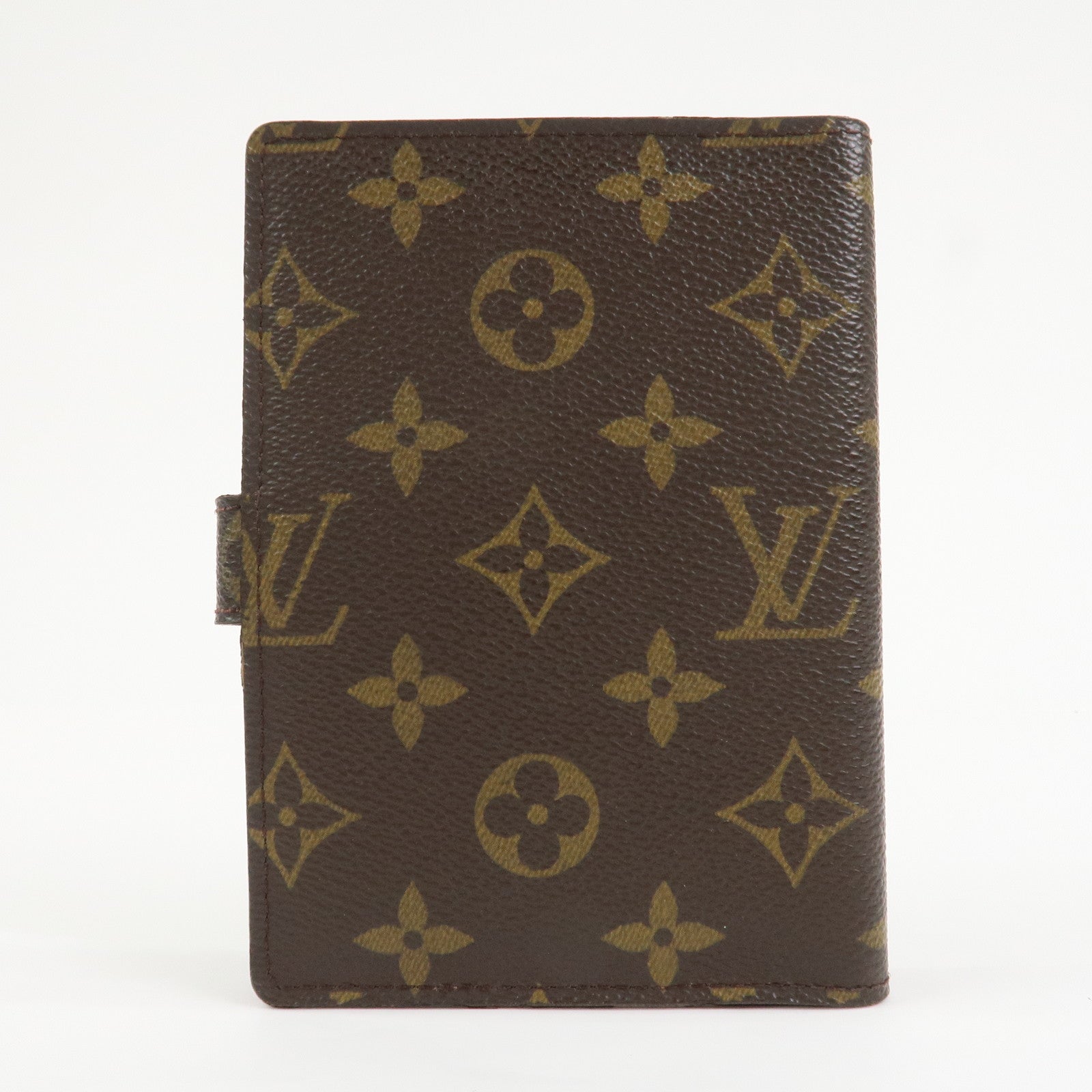 Louis Vuitton Monogram Canvas Agenda PM Planner Cover Brown R20005