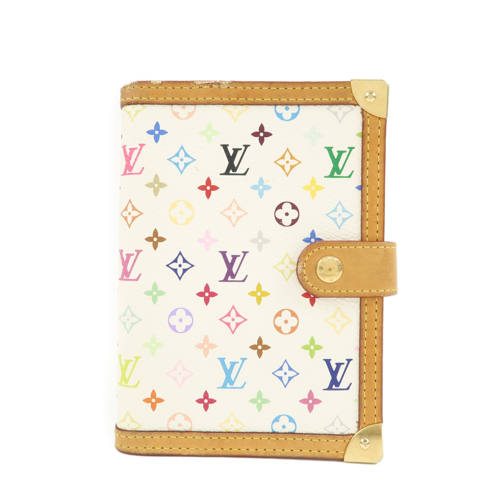 Louis Vuitton Monogram Multicolor Agenda PM Planner Cover R20896