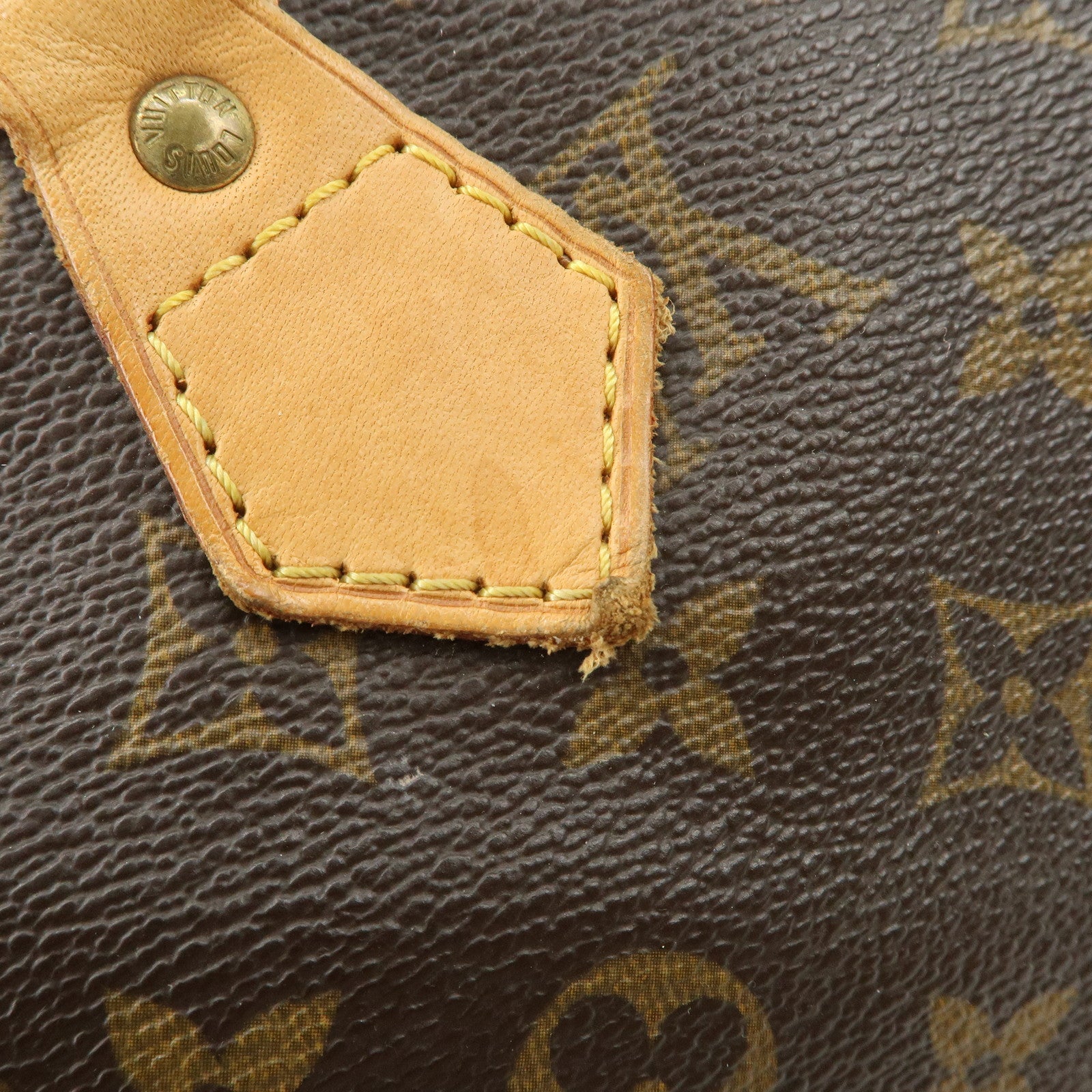 Louis Vuitton Monogram Speedy 35 Hand Bag Boston Bag M41524 Used