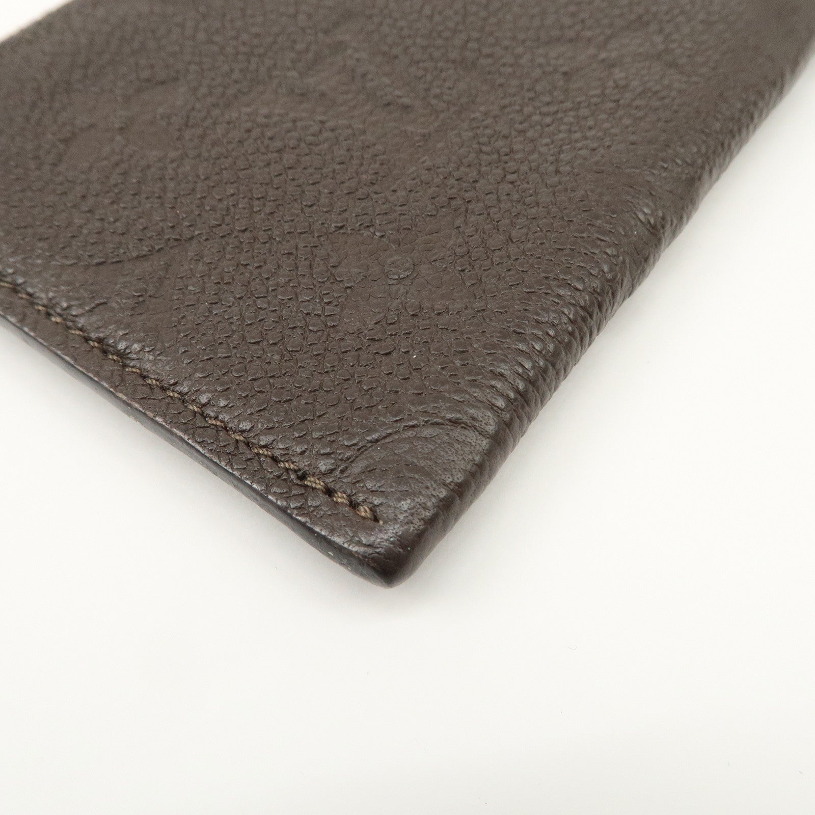 Louis Vuitton Empreinte Portefeuille Curieuse Pouch Brown M60300 Used