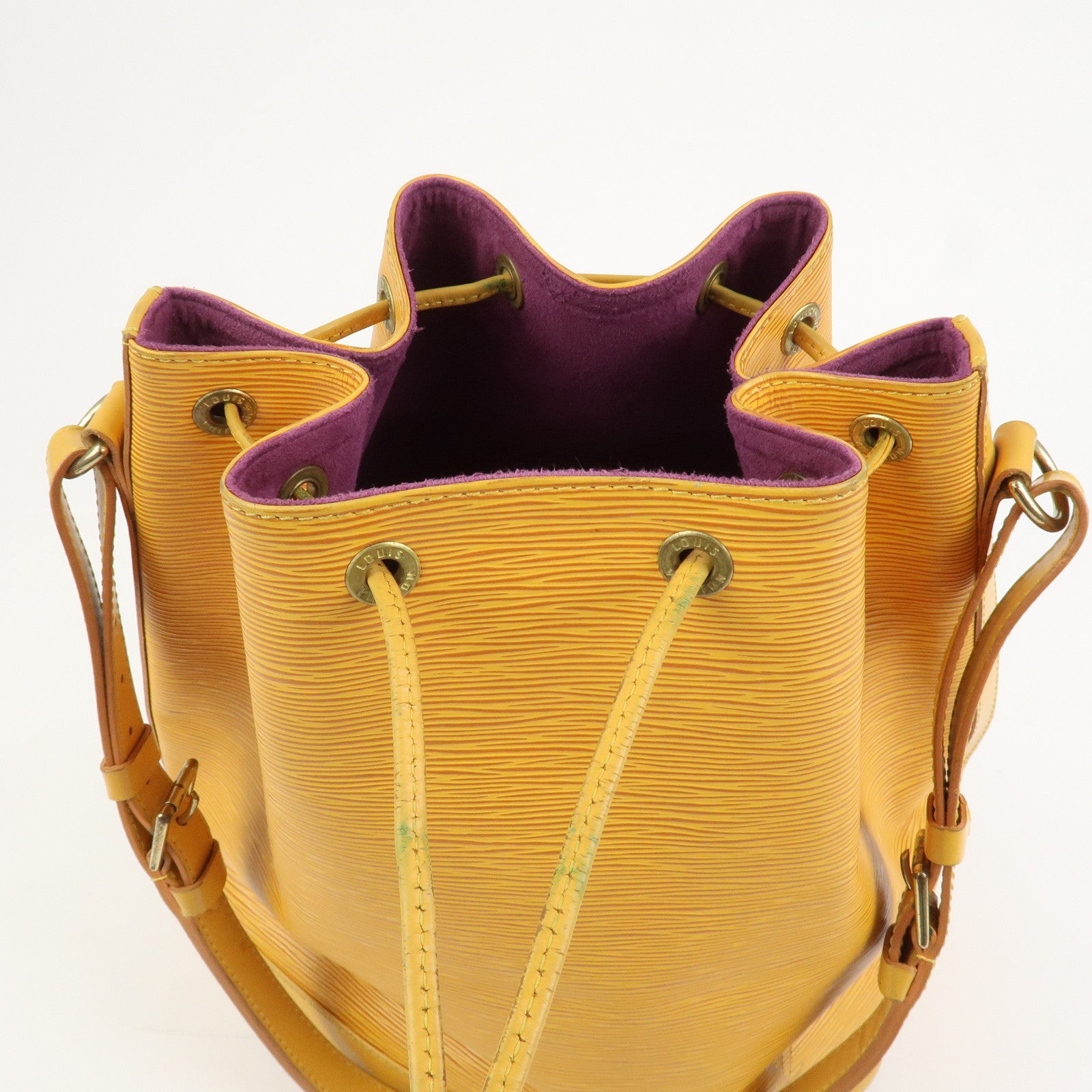 Louis Vuitton Epi Leather Noe Shoulder Bag Tassili Yellow M44009