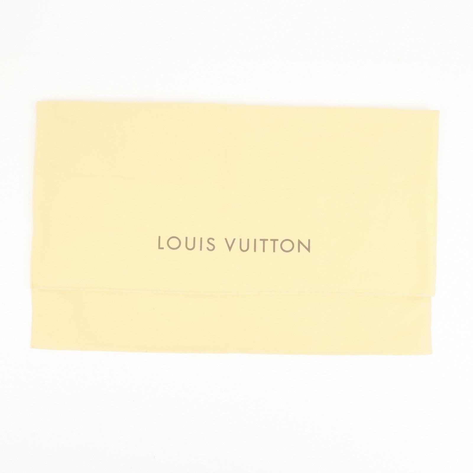 Louis Vuitton Set Of 10 Dust Bag Storage Bag Flap Style Beige