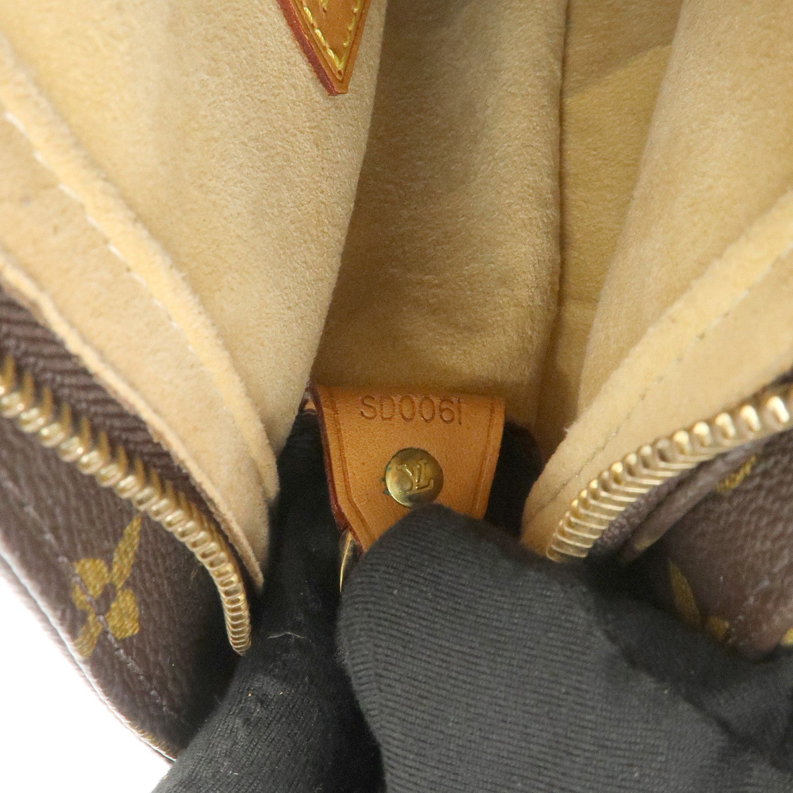 Louis Vuitton Monogram Looping GM Shoulder Bag Brown M51145