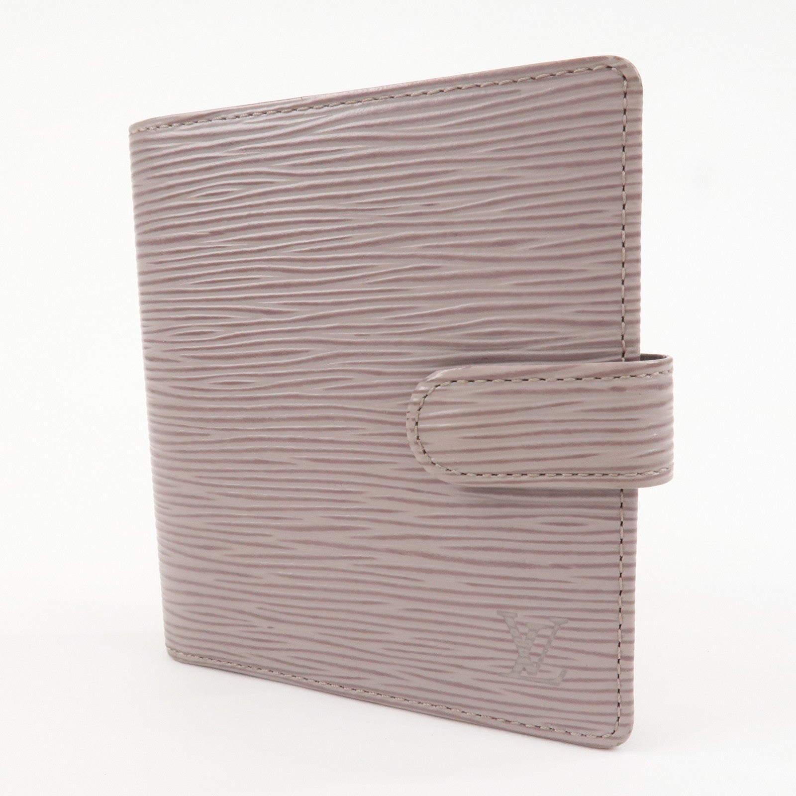 Louis Vuitton Epi Porte Billets Compact Wallet Lilac M6355B