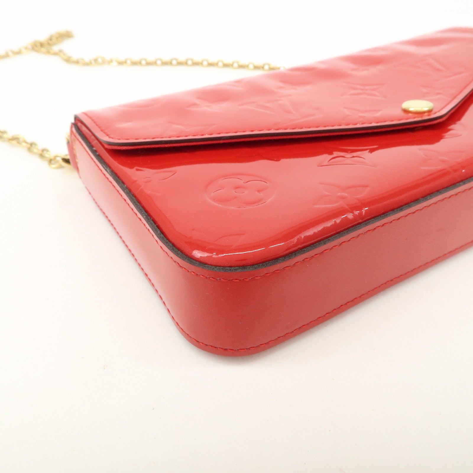 Louis Vuitton Monogram Vernis Pochette Felice Shoulder Bag M61293 Used