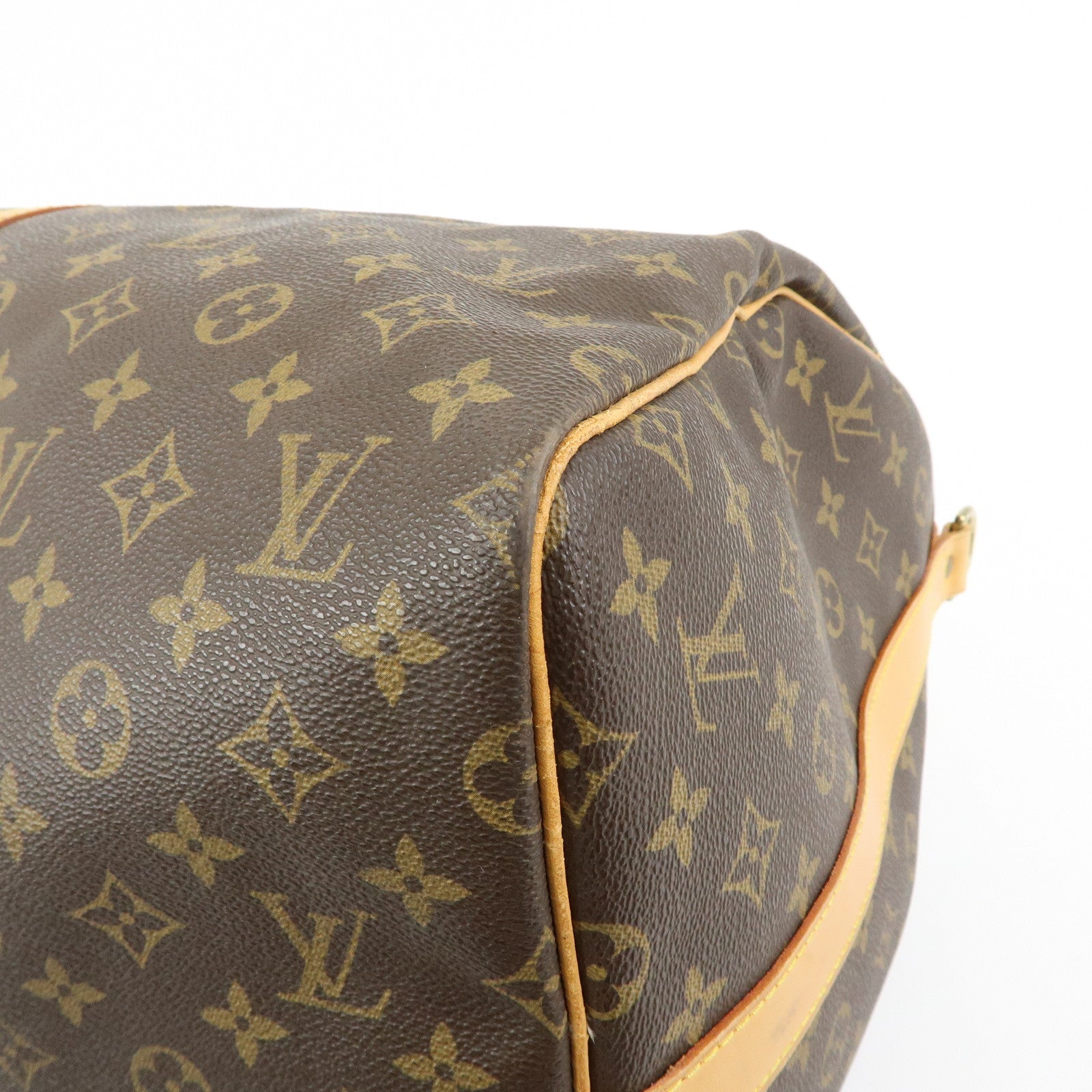 Louis Vuitton Monogram Keep All Bandouliere 55 Boston Bag M41414