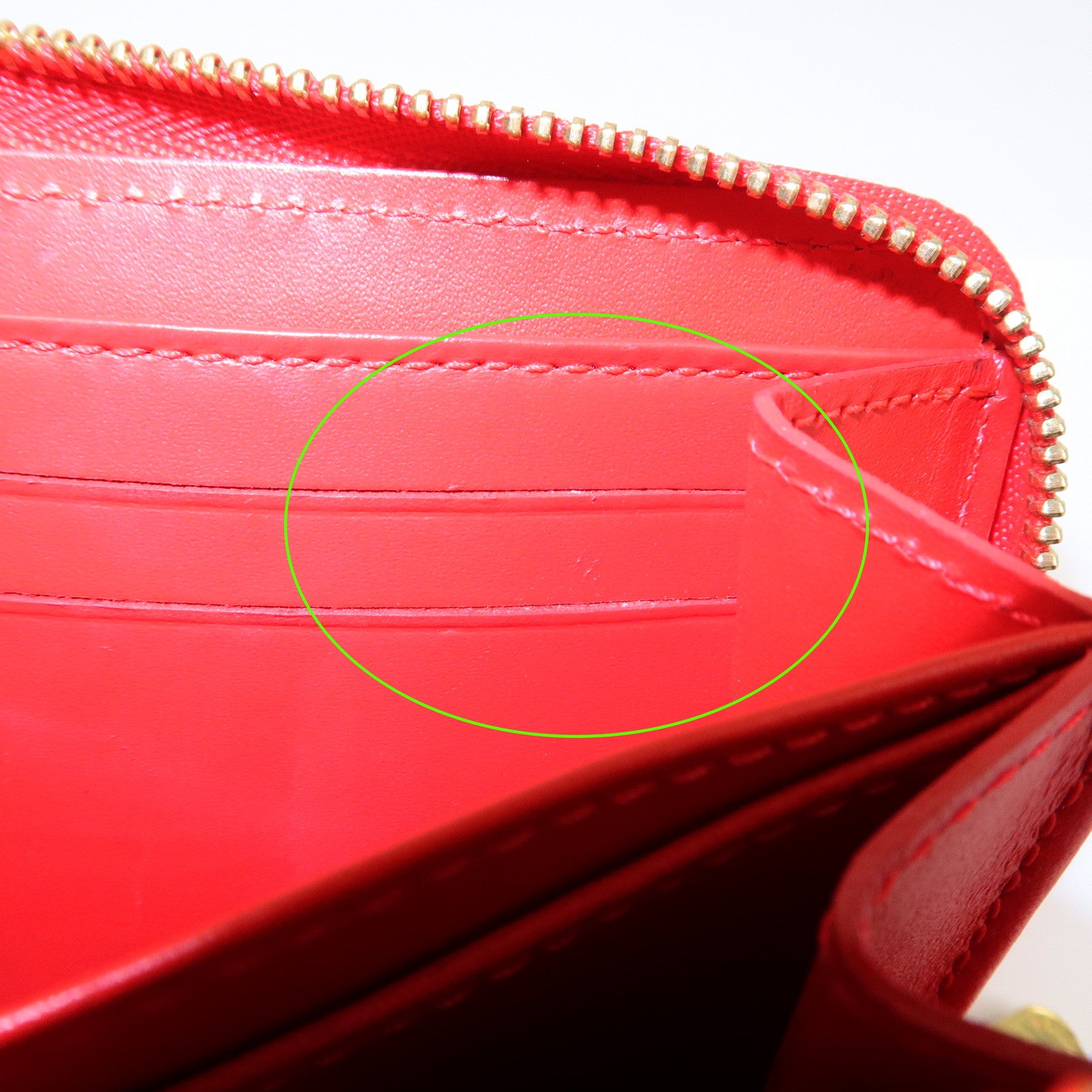 Louis Vuitton Monogram Vernis Leather Zippy Coin Case M91735