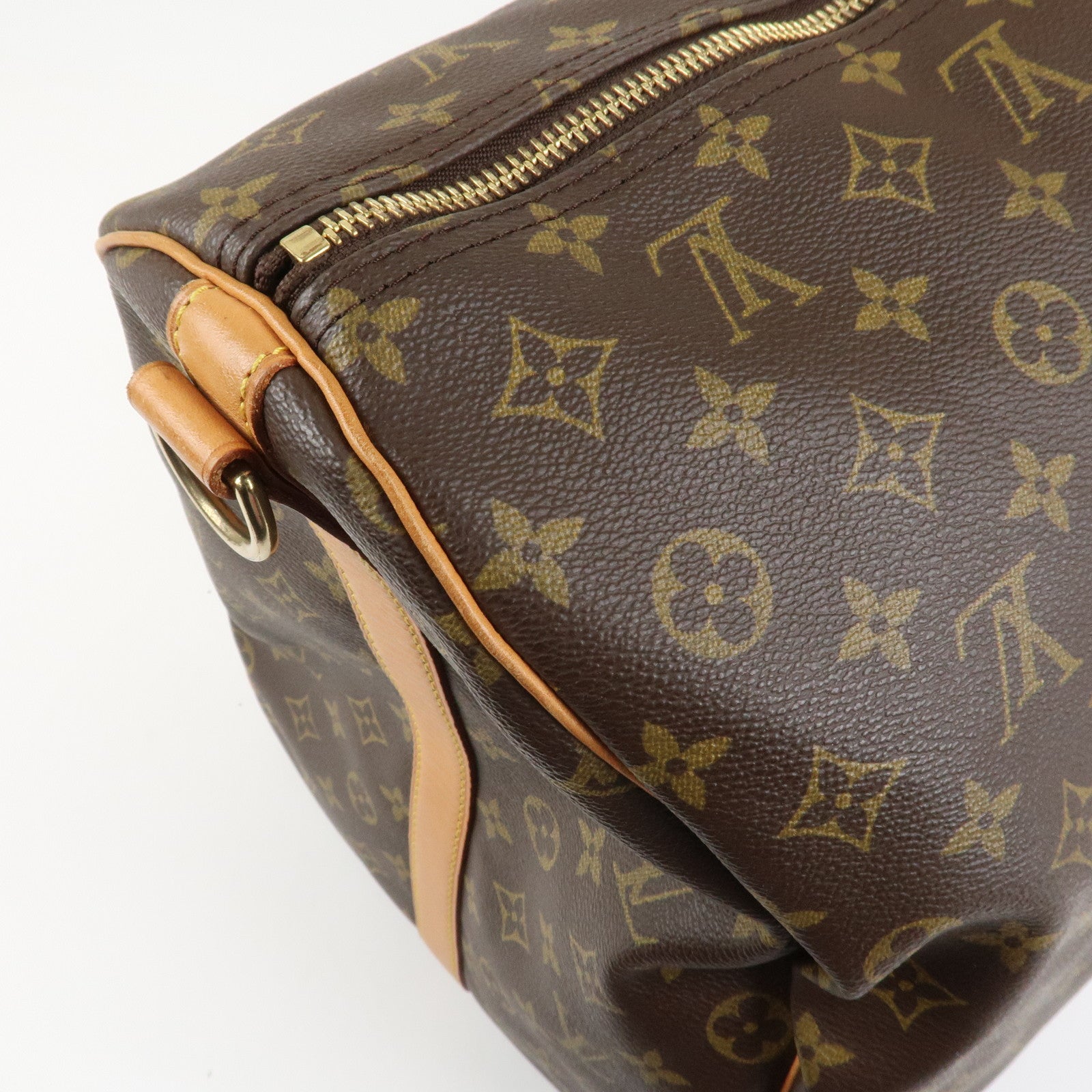 Louis Vuitton Monogram Keep All Bandouliere 60 Boston Bag M41412