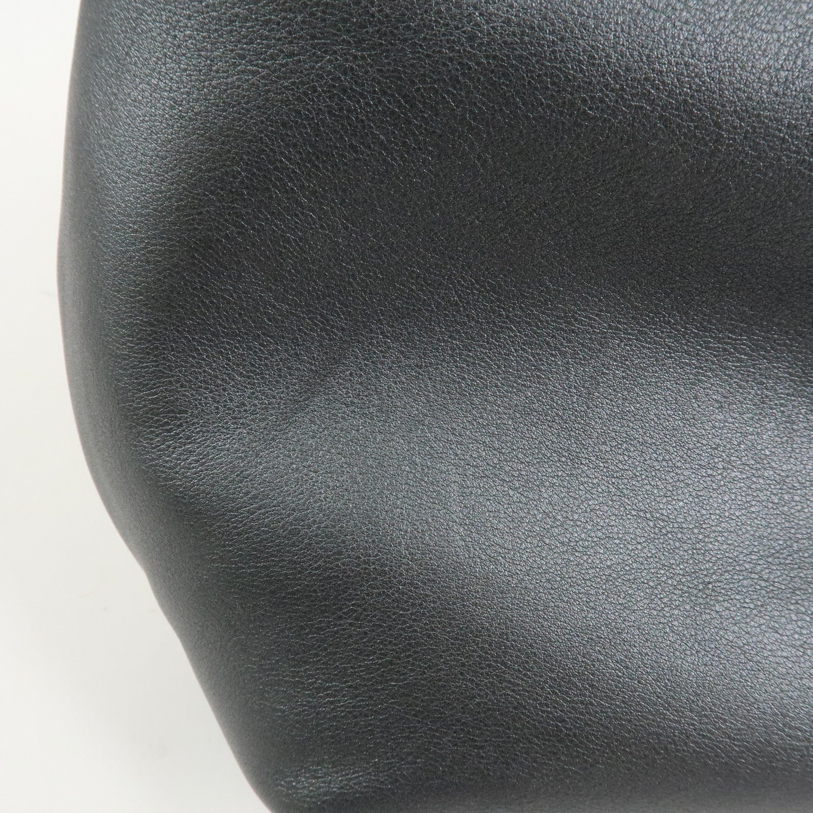 Christian Dior Maris Pearl Leather Hand Bag Gray
