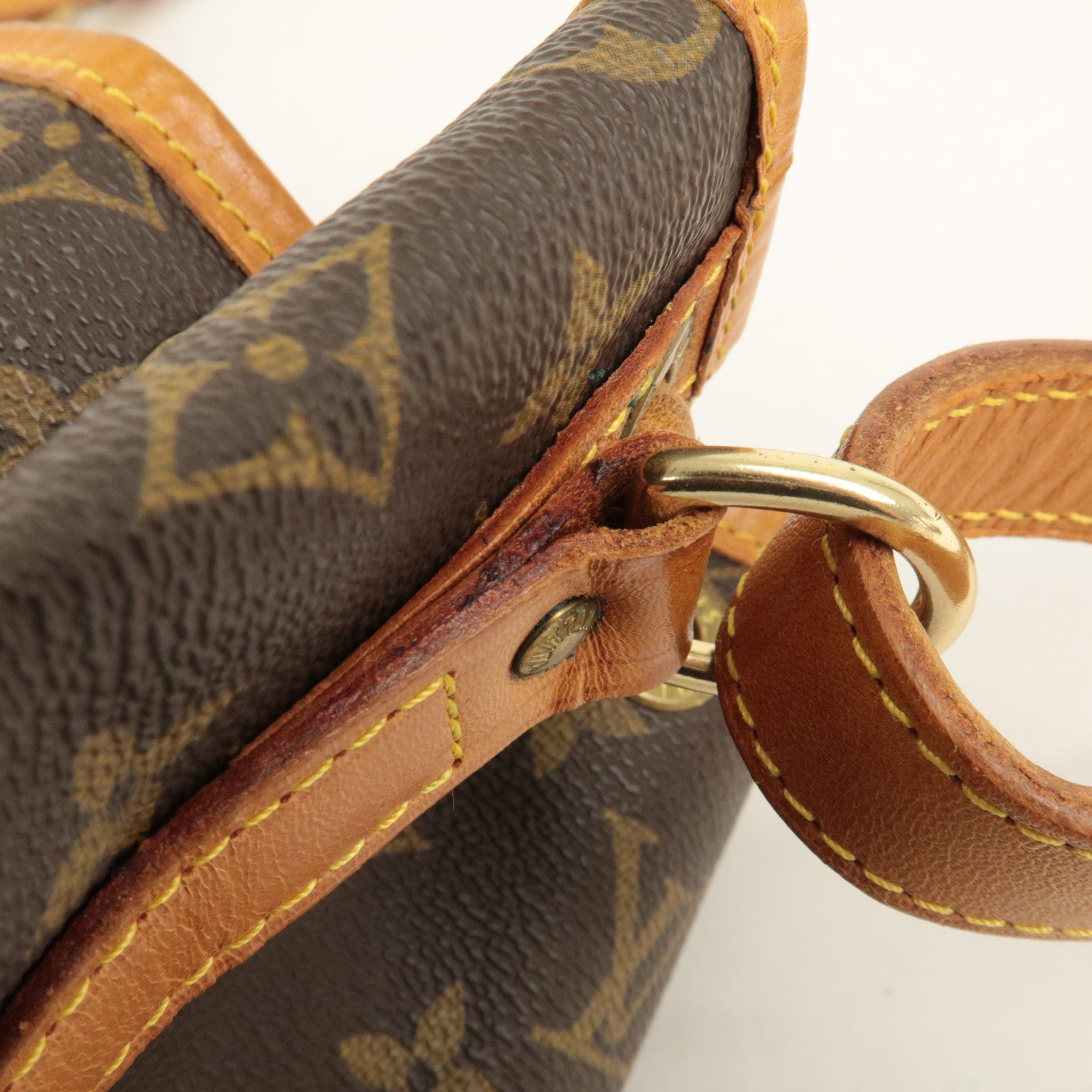 Louis Vuitton Monogram Noe Shoulder Bag Hand Bag Brown M42224 Used