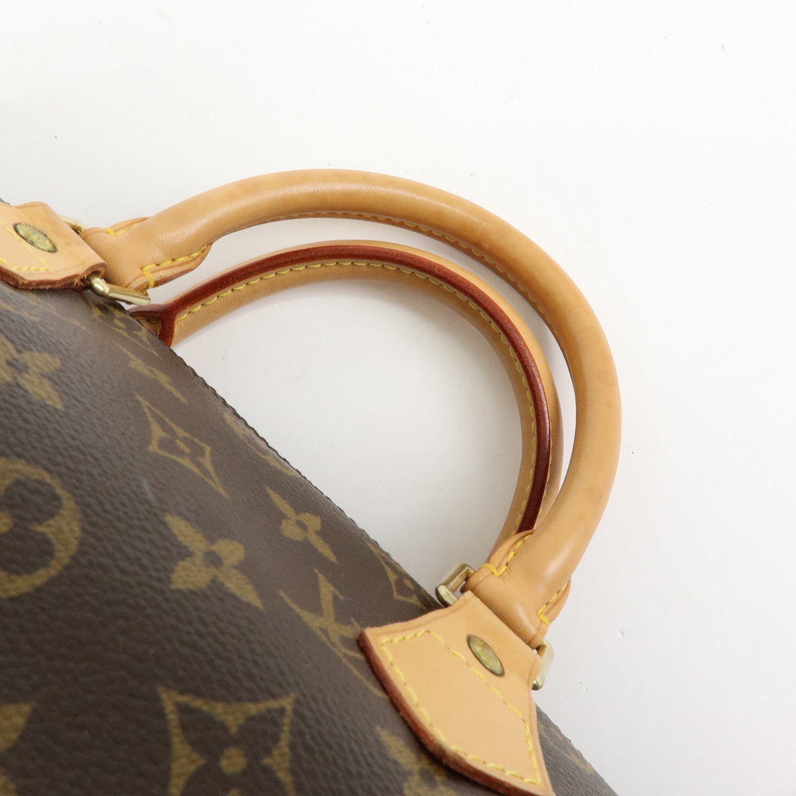 Louis Vuitton Monogram Speedy 30 Boston Bag Hand Bag Brown M41526