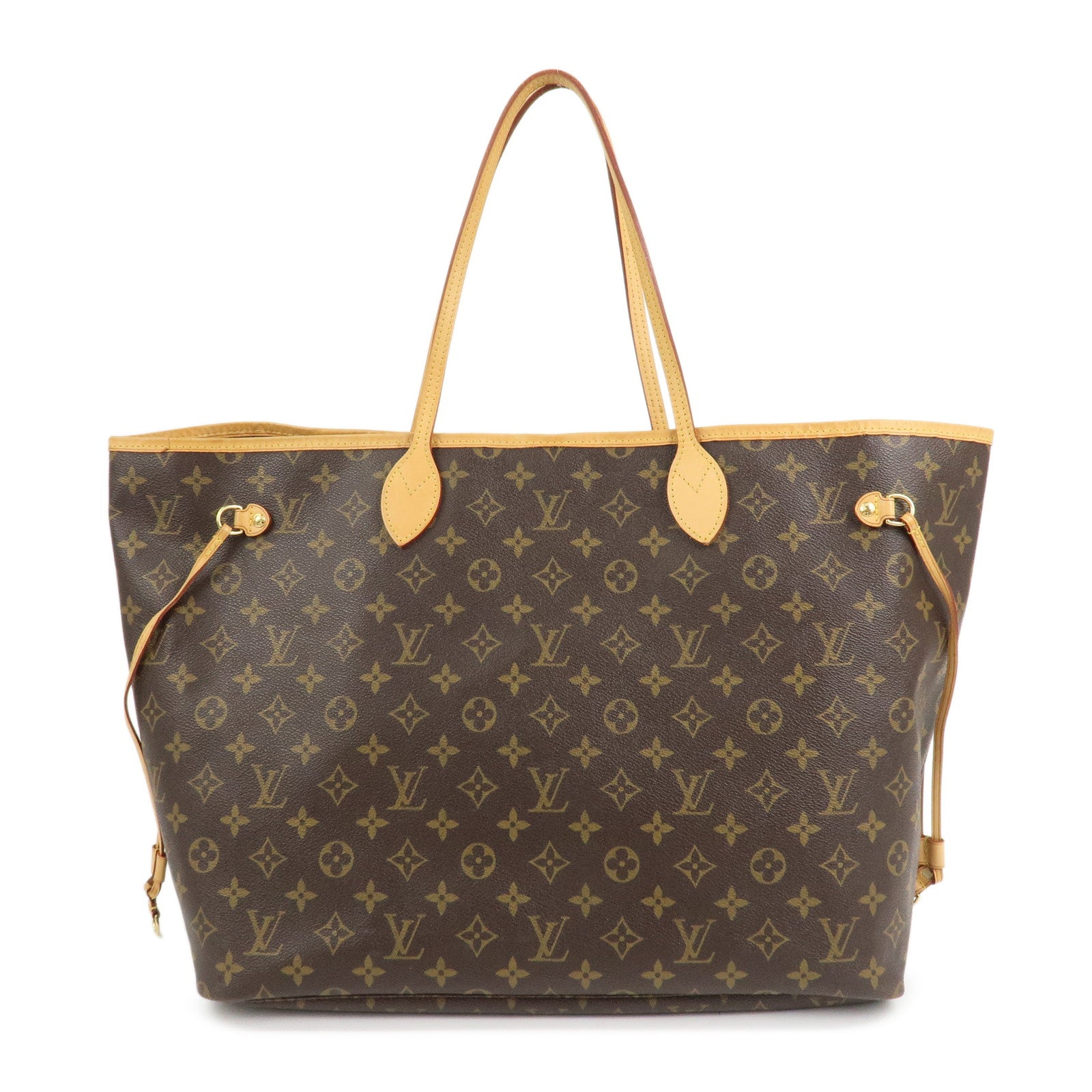 Louis Vuitton Monogram Neverfull GM Tote Bag Brown M40157