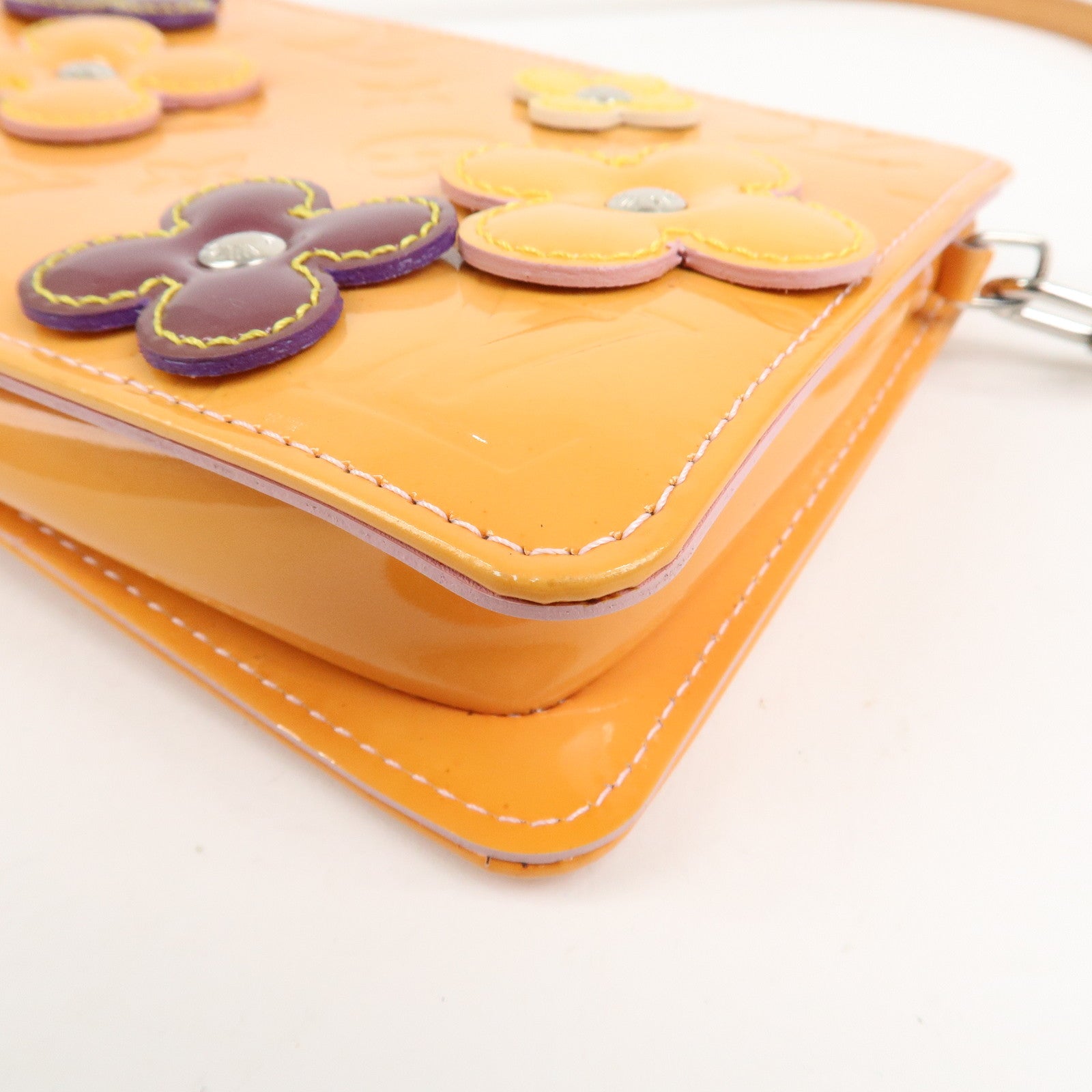 Louis Vuitton Monogram Vernis Flower Lexington Pouch M92248