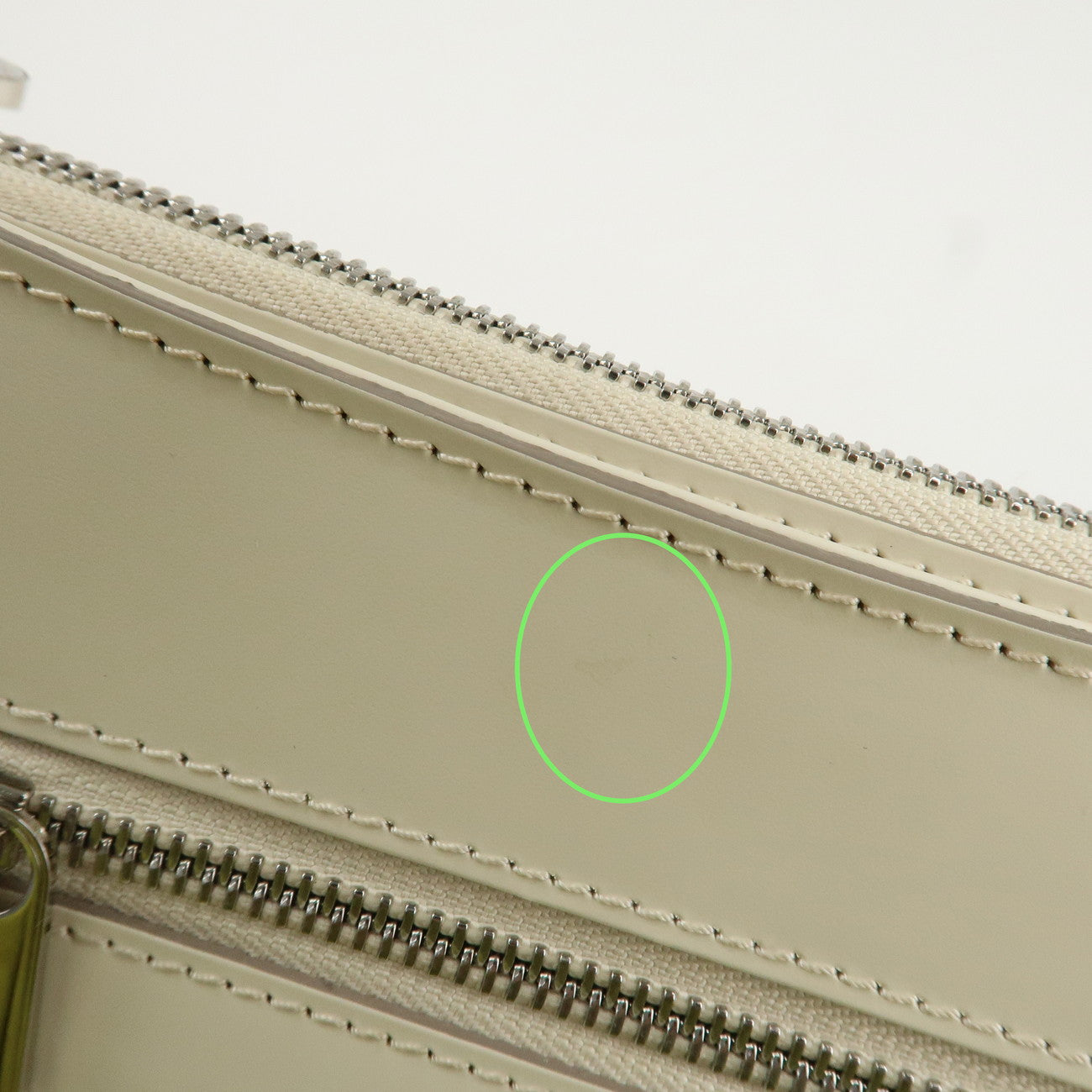 Louis Vuitton Epi Leather Turenne GM Hand Bag Ivoire M5927J Used