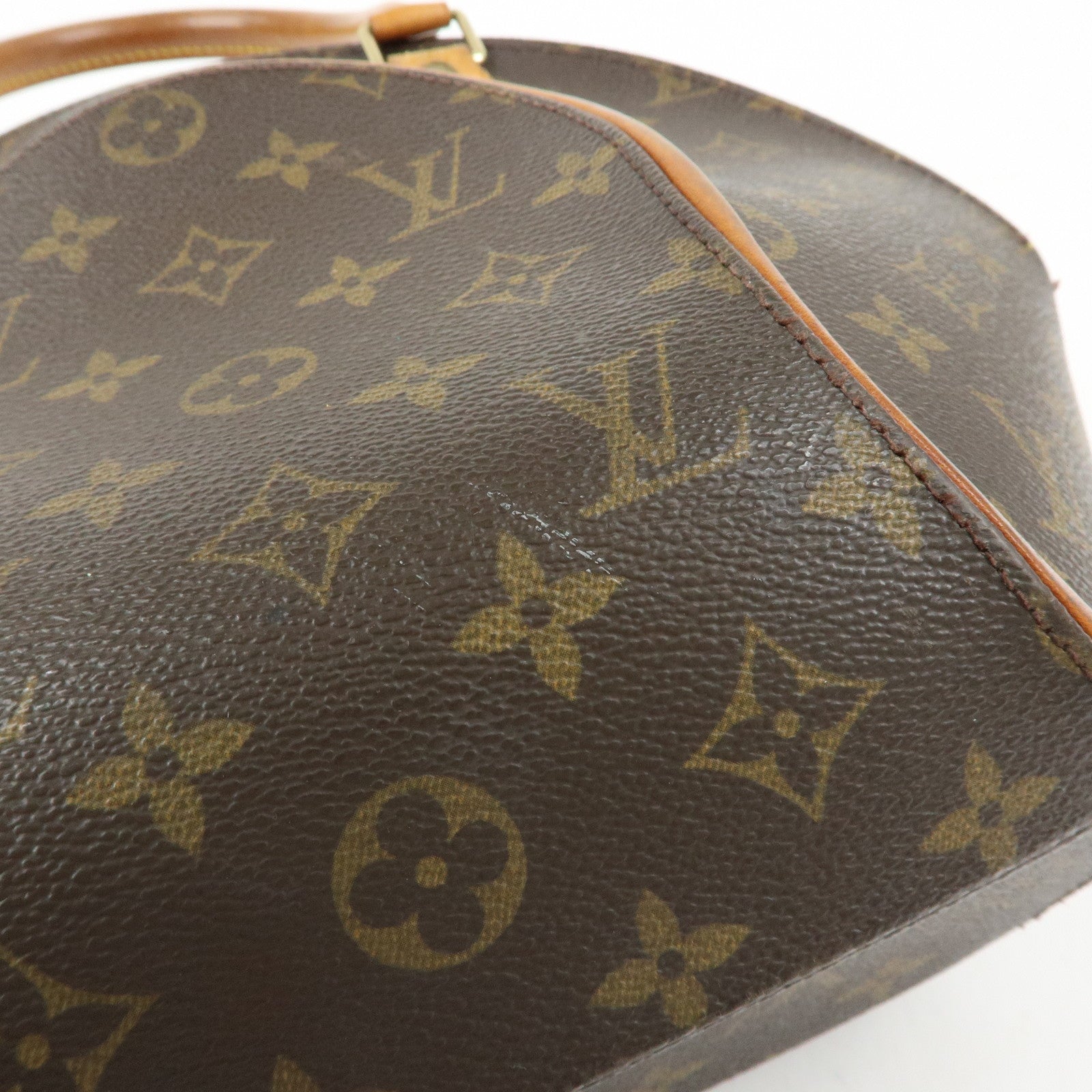 Louis Vuitton Monogram Ellipse PM Hand Bag Brown M51127