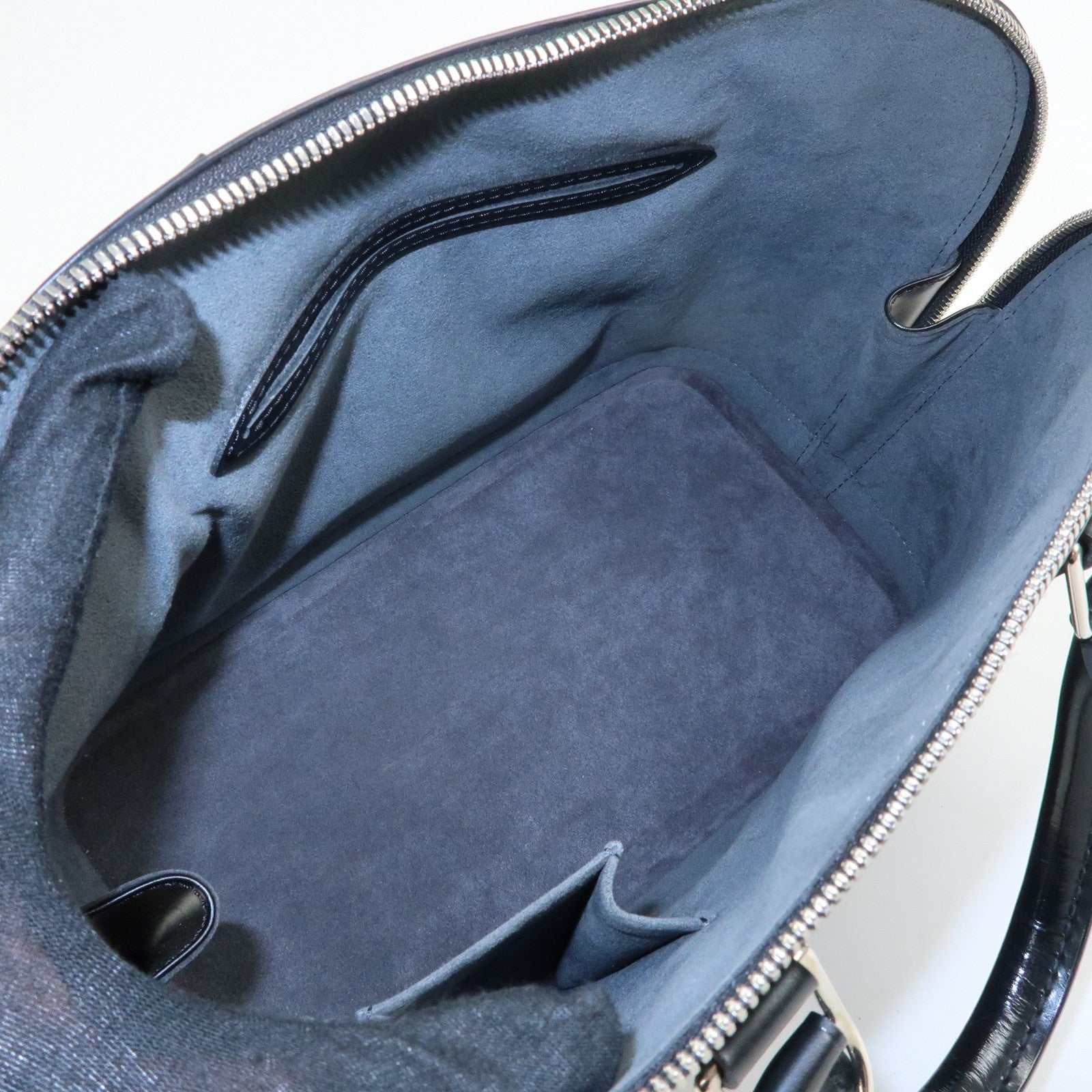 Louis Vuitton Epi Leather Alma PM Hand Bag Noir Black M40302