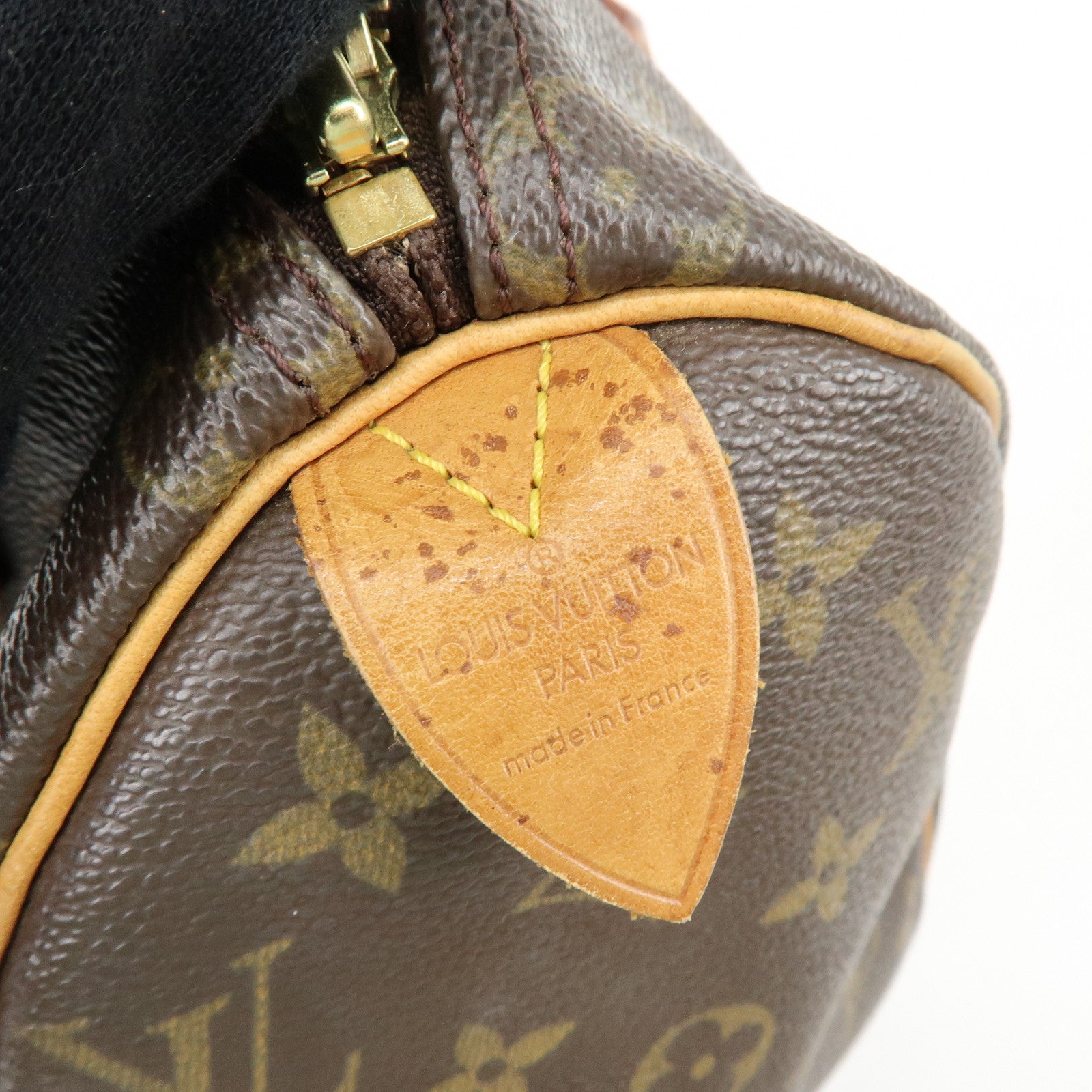 Louis Vuitton Monogram Speedy 25 Boston Bag Hand Bag Brown M41528