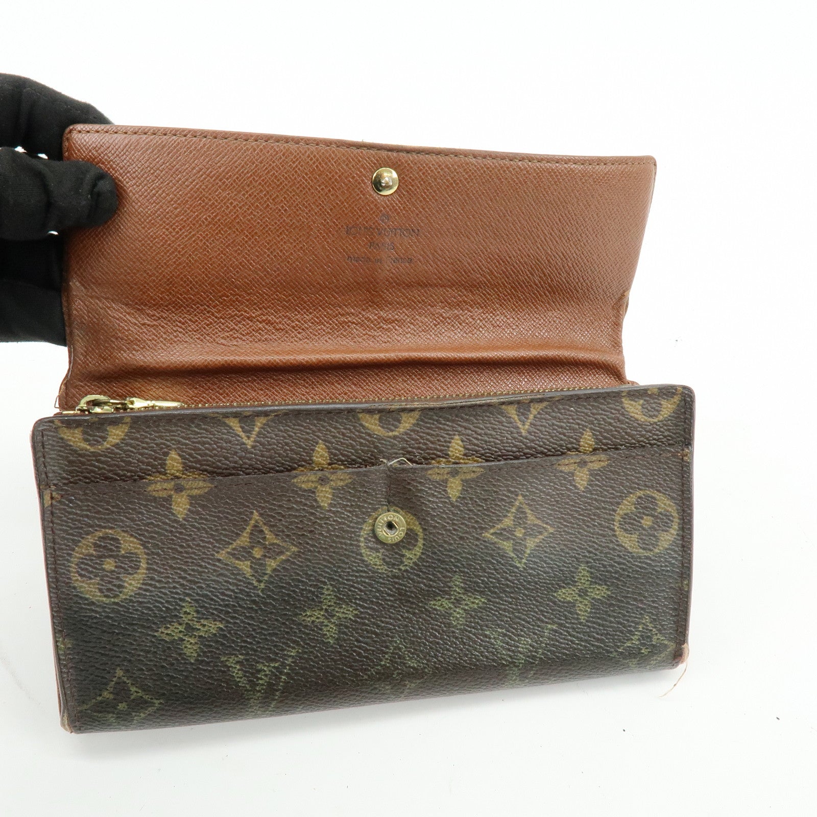 Louis Vuitton Monogram Set of 4 Long Wallets M61726/M61725/M61215