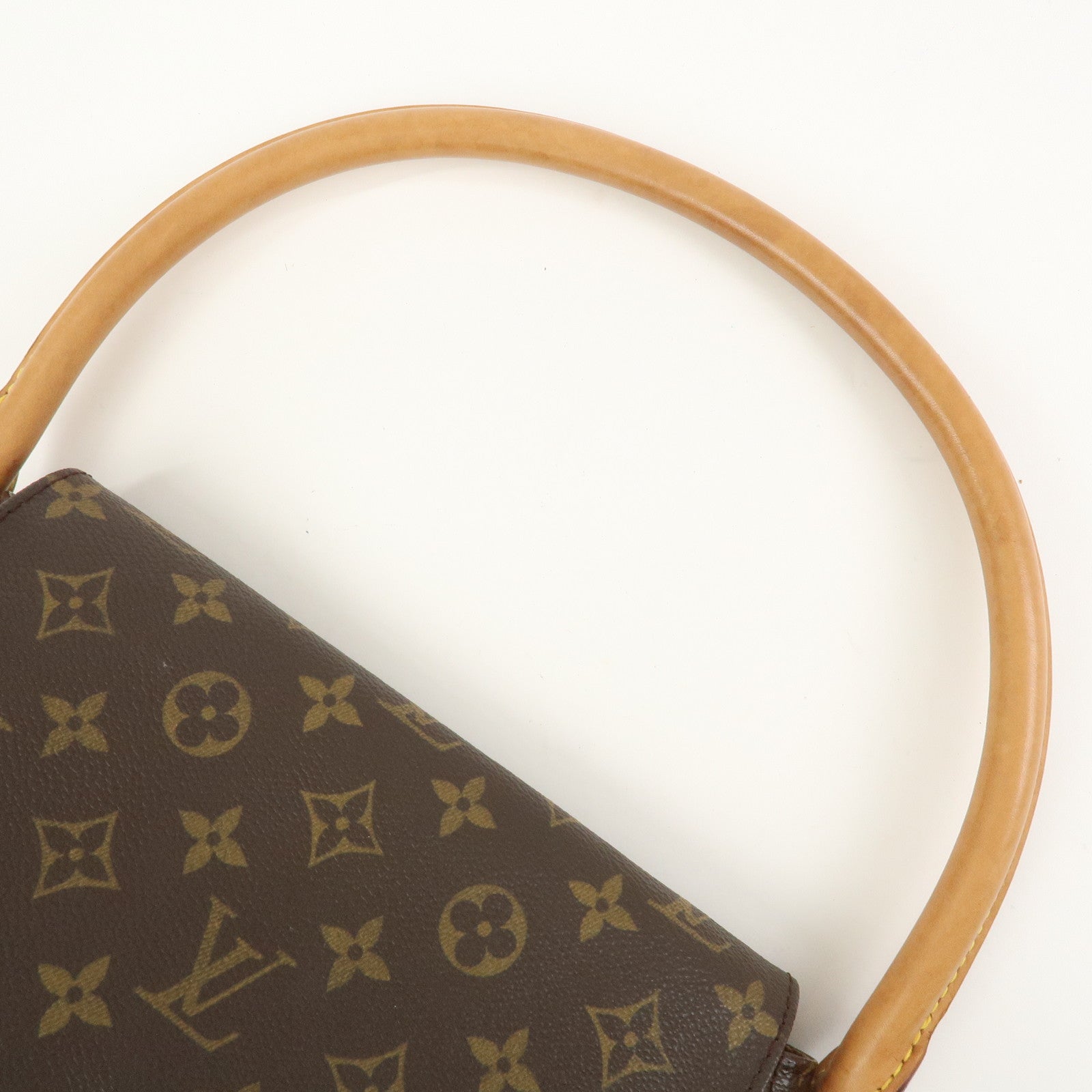 Louis Vuitton Monogram Mini Looping Shoulder Bag Brown M51147