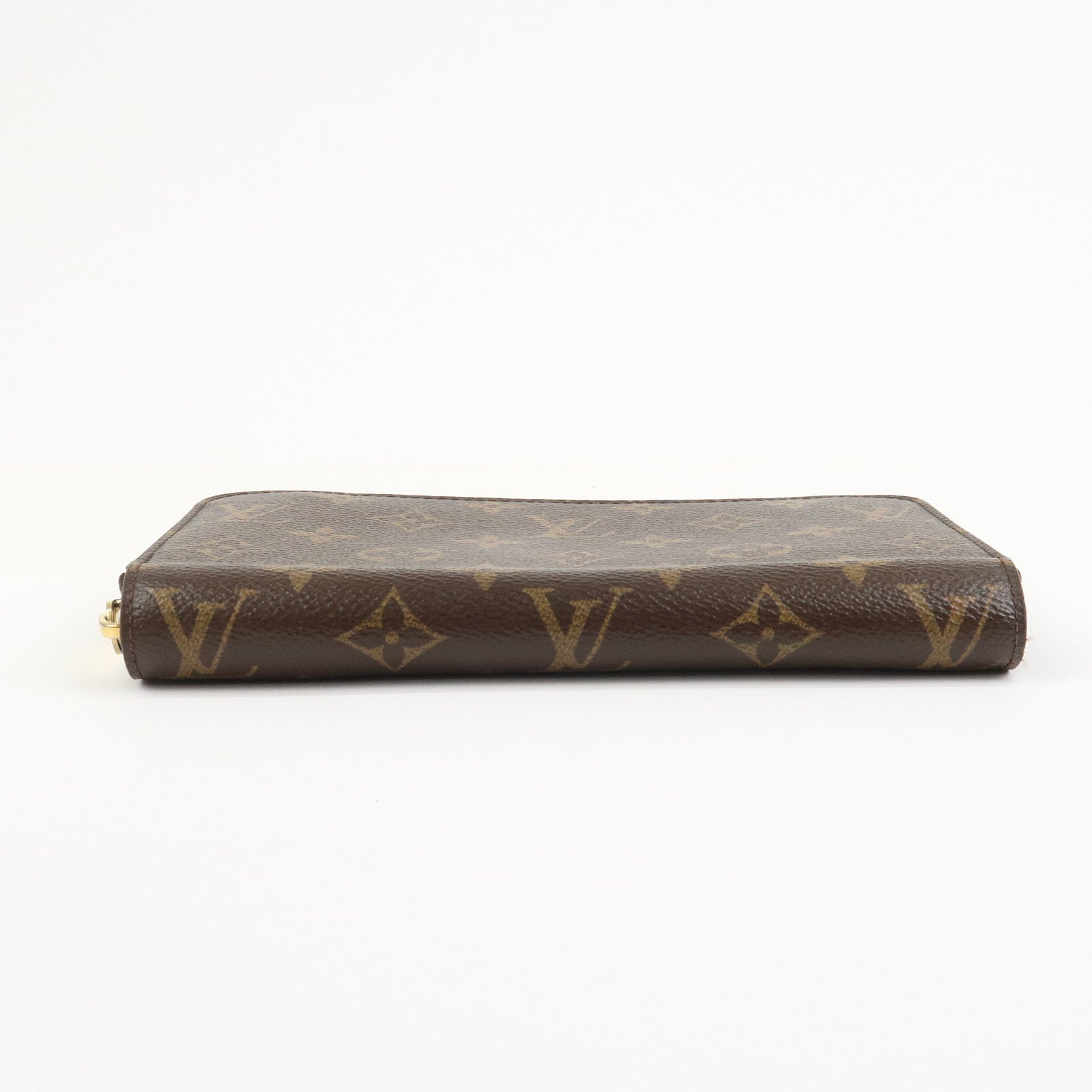 Louis Vuitton Monogram Canvas Zippy Long Wallet Brown M60017
