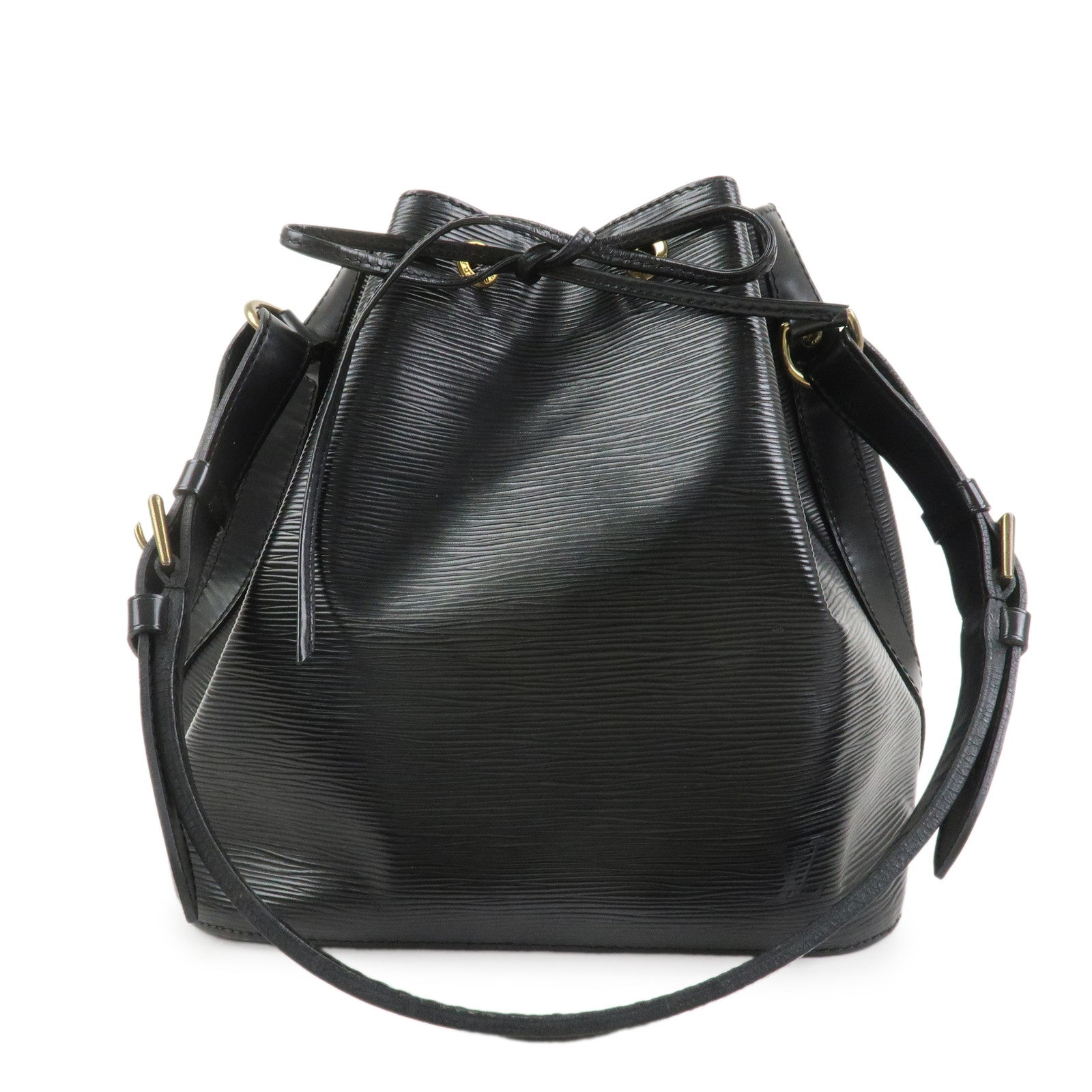 Louis Vuitton Epi Petit Noe Shoulder Bag Noir Black M44102