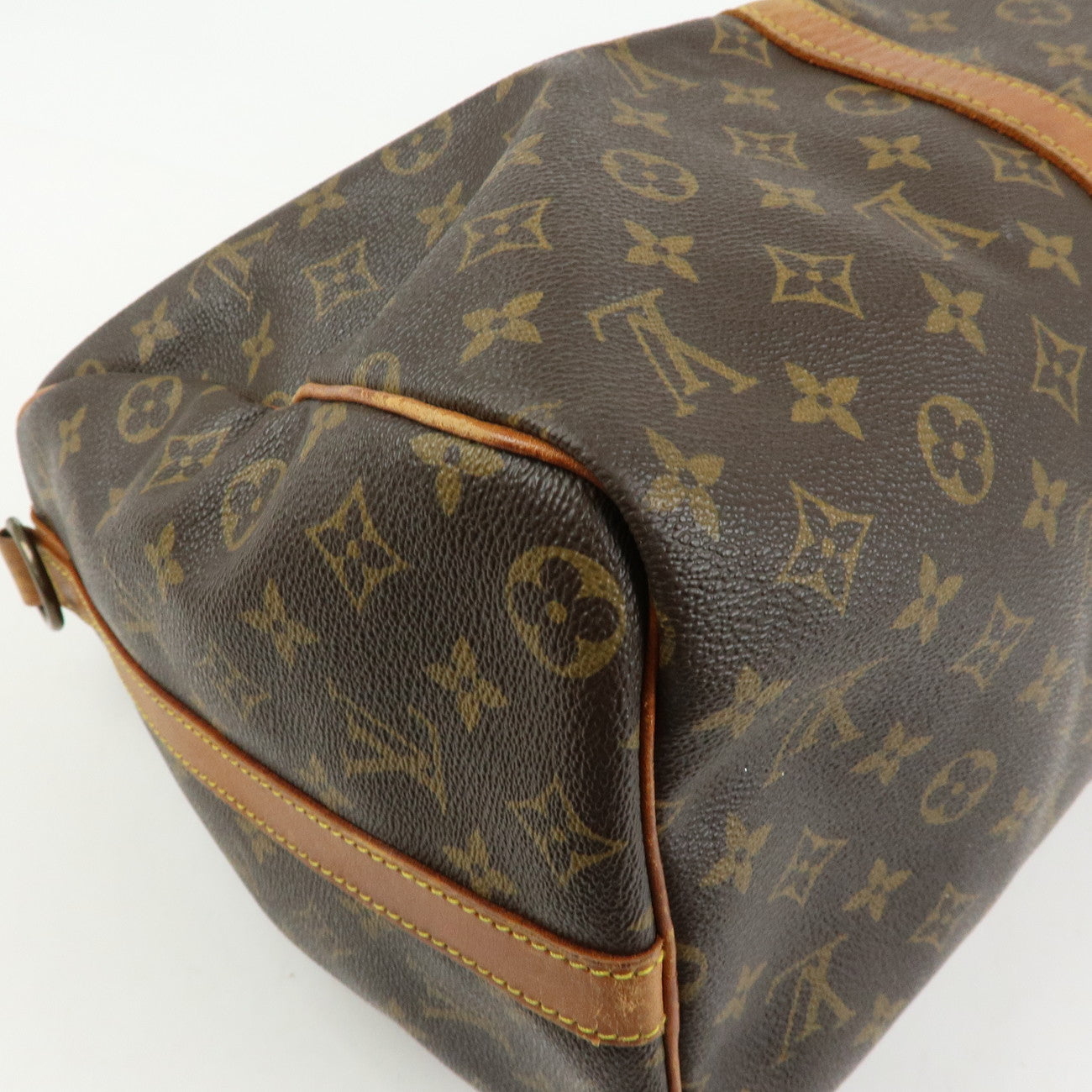 Louis Vuitton Monogram Keep All Bandouliere 45 Boston Bag M41418