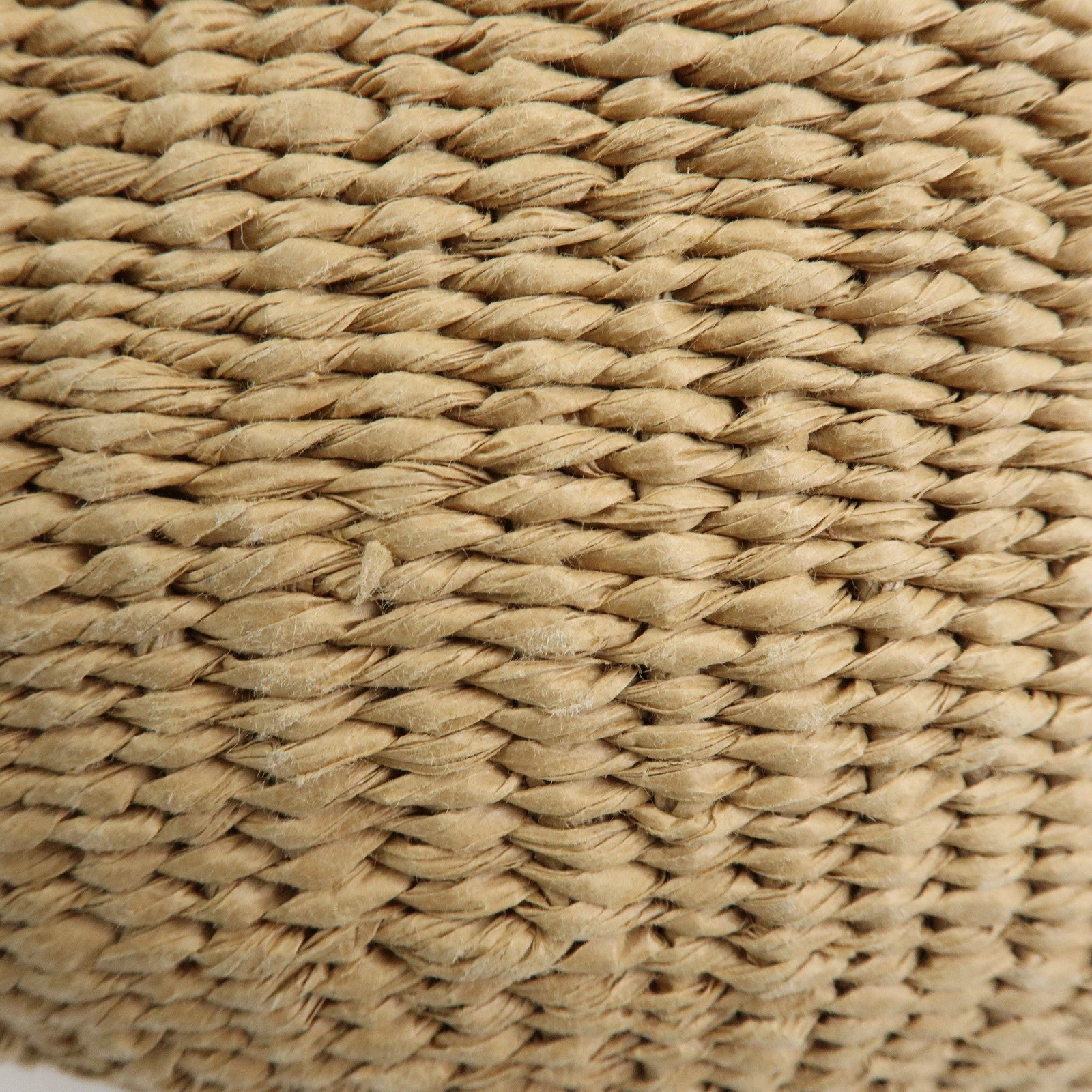 Chloe Mifuko Raffia Canvas Hand Bag Tote Bag Natural Beige