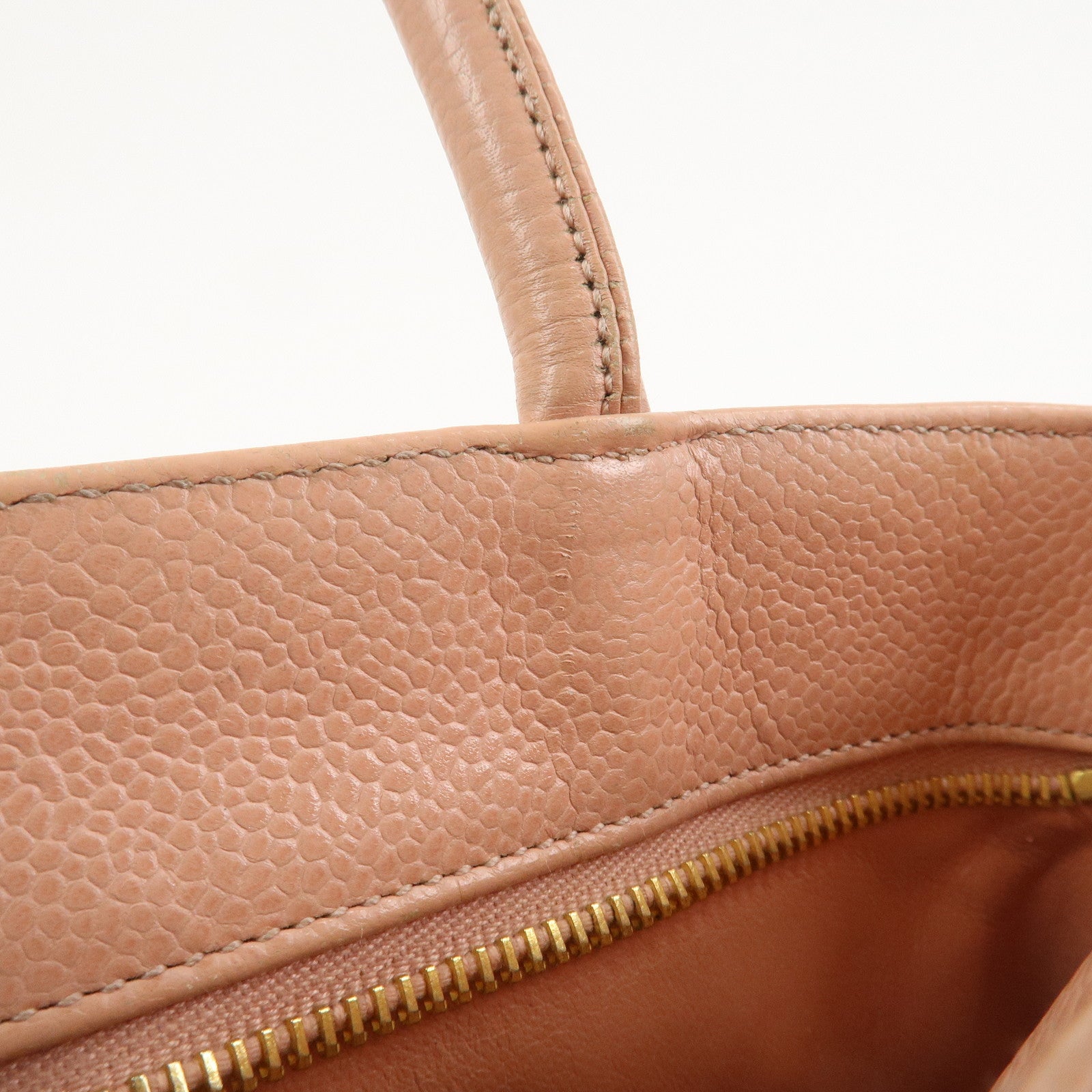 CHANEL Matelasse COCO Mark Medallion Tote Bag Hand Bag Pink A01804