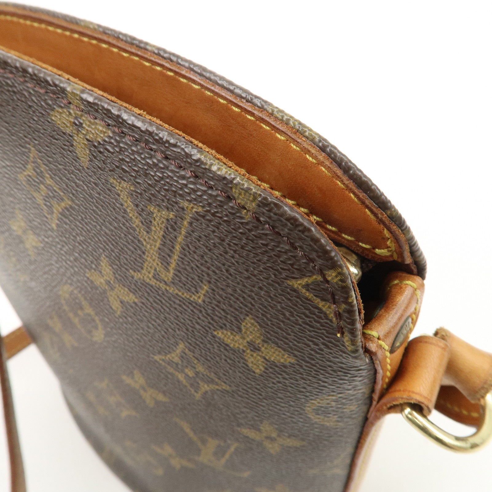 Louis Vuitton Drouot Monogram Cross Body Shoulder Bag M51290 Used