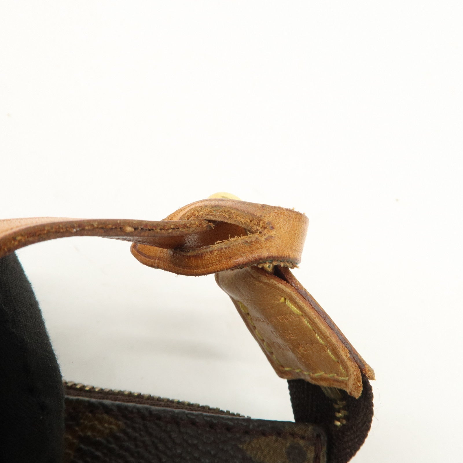 Louis Vuitton Monogram Pochette Accessoires Hand Bag Brown M51980 Used