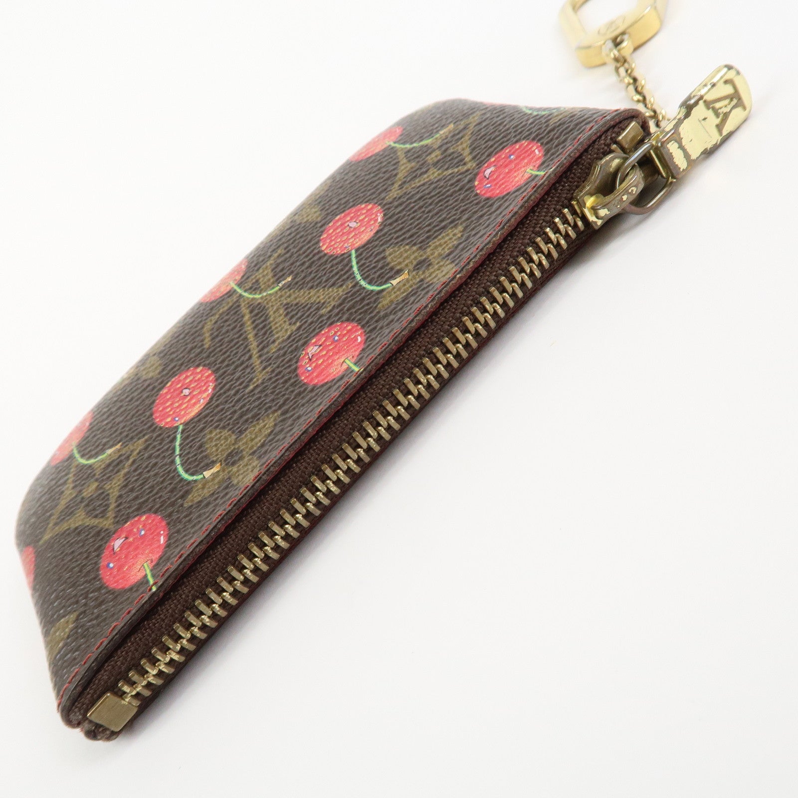 Louis Vuitton Monogram Cherry Pochette Cles Coin Case M95042