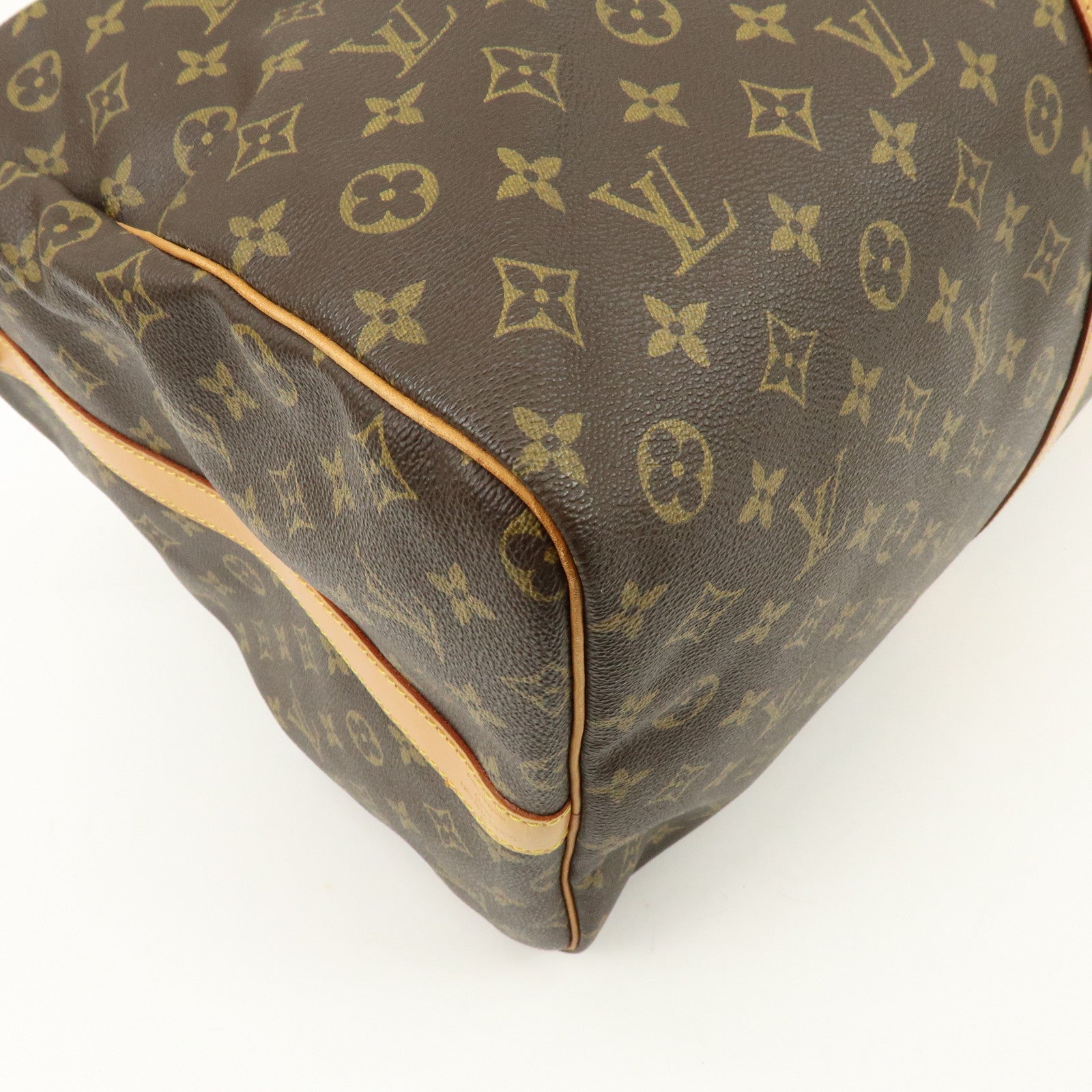 Louis Vuitton Monogram Keep All Bandouliere 60 Boston Bag M41412