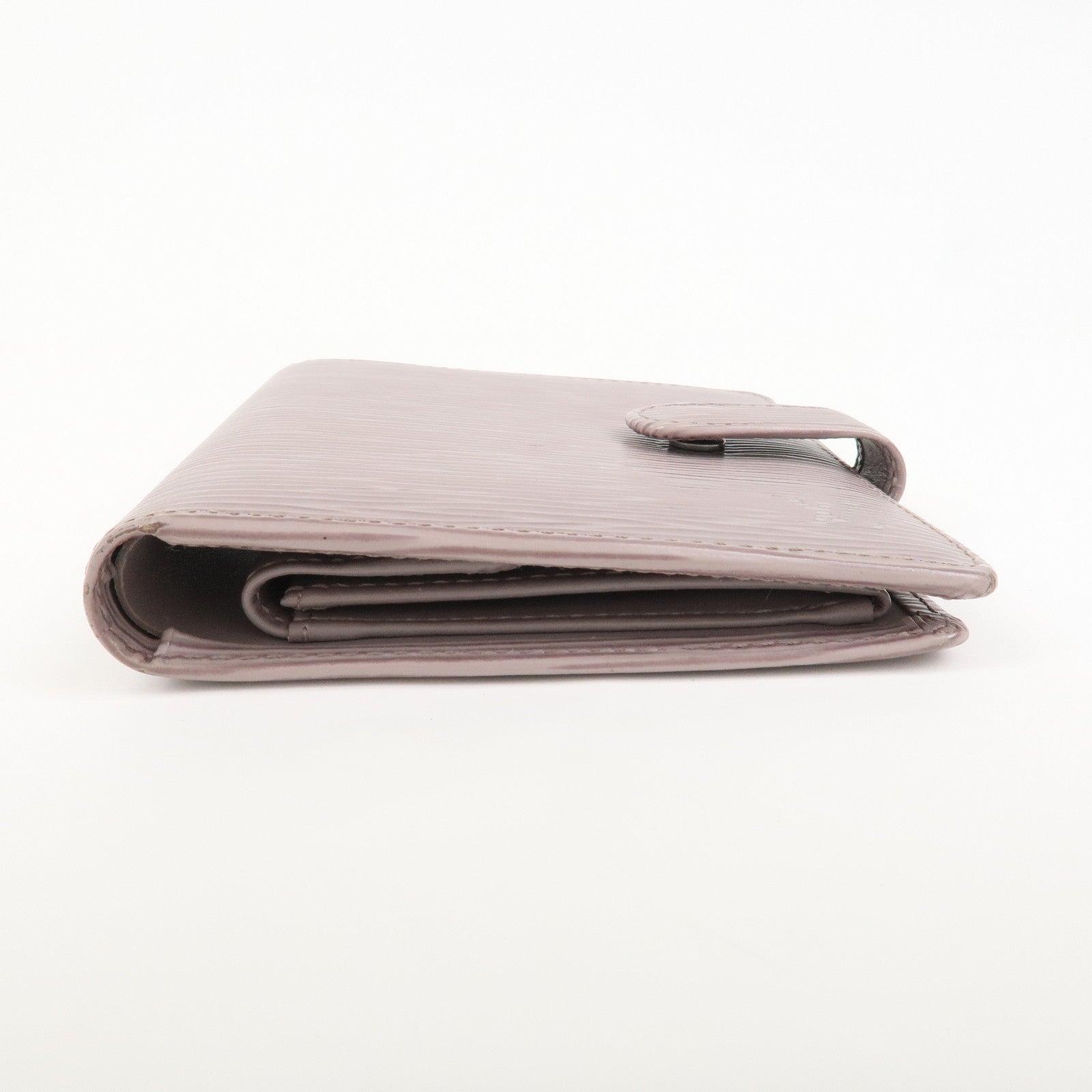 Louis Vuitton Epi Porte Billets Compact Wallet Lilac M6355B