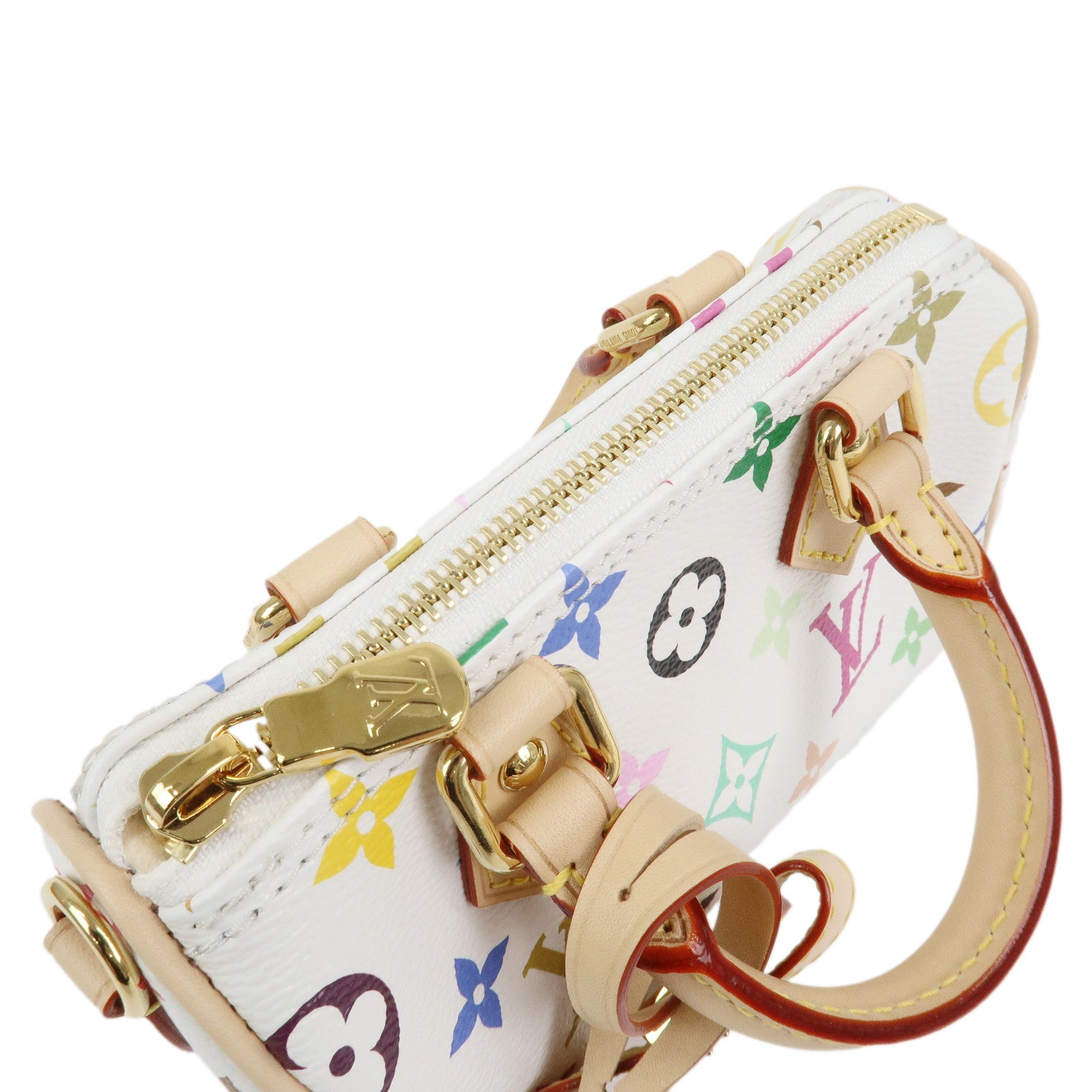 Louis Vuitton Monogram Multicolor LV×TM Nano Speedy 2Way Bag M13391
