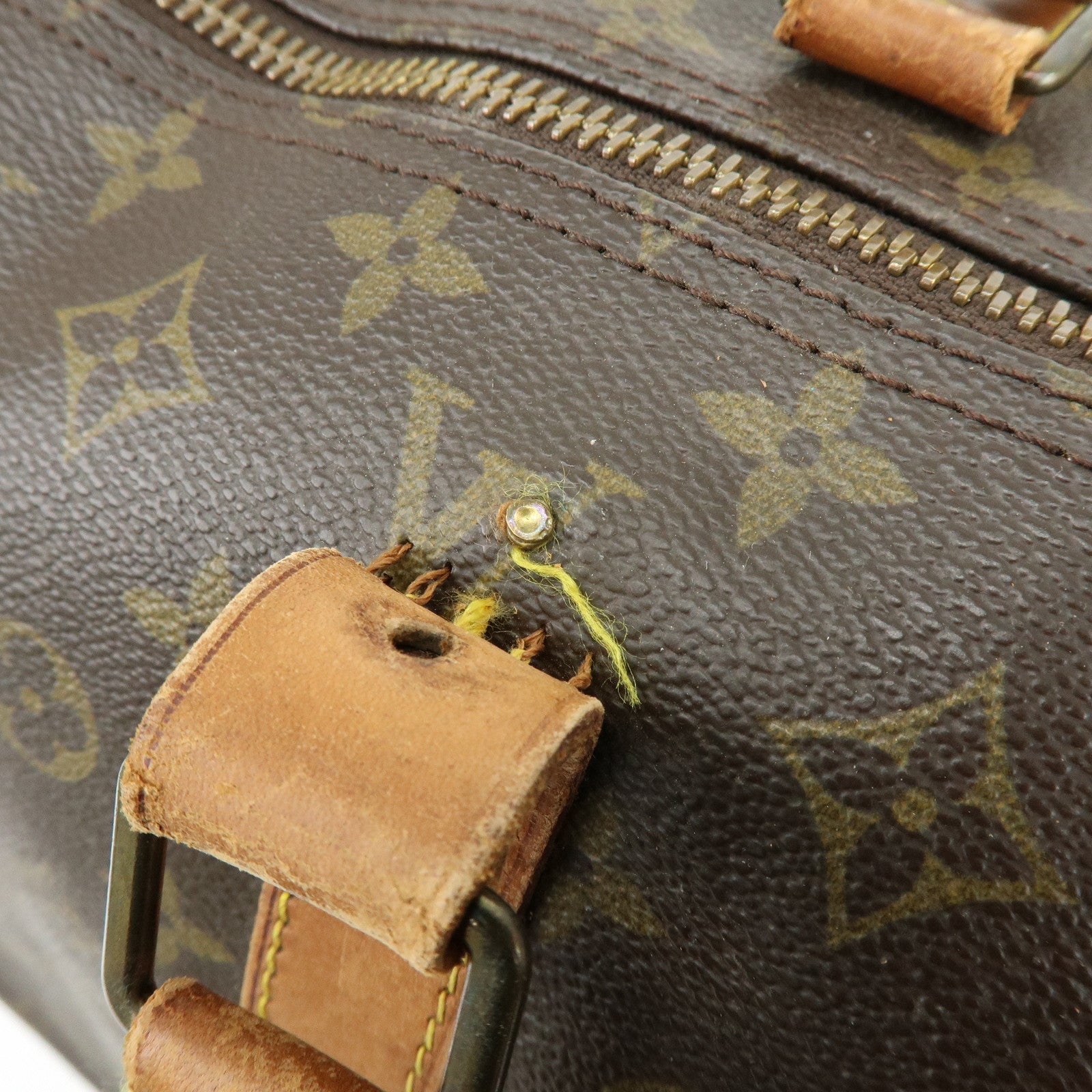 Louis Vuitton Monogram Keep All Bandouliere 60 Boston Bag M41412