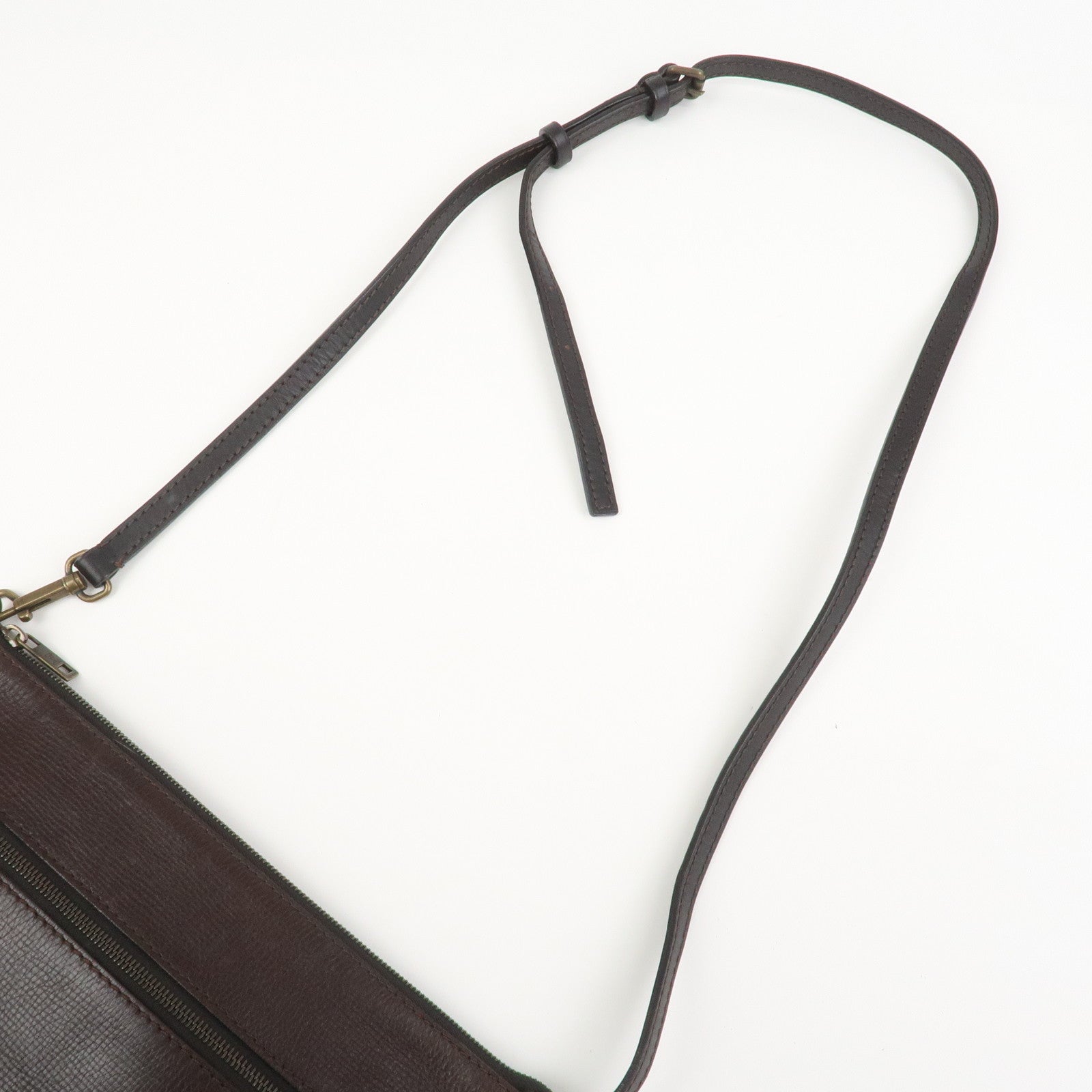 Louis Vuitton Utah Sac Plat Shoulder Bag Crossbody Bag Cafe M92073
