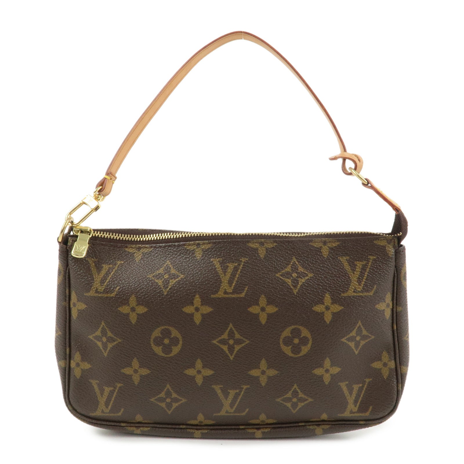 Louis Vuitton Monogram Pochette Accessoires Pouch Hand Bag M51980