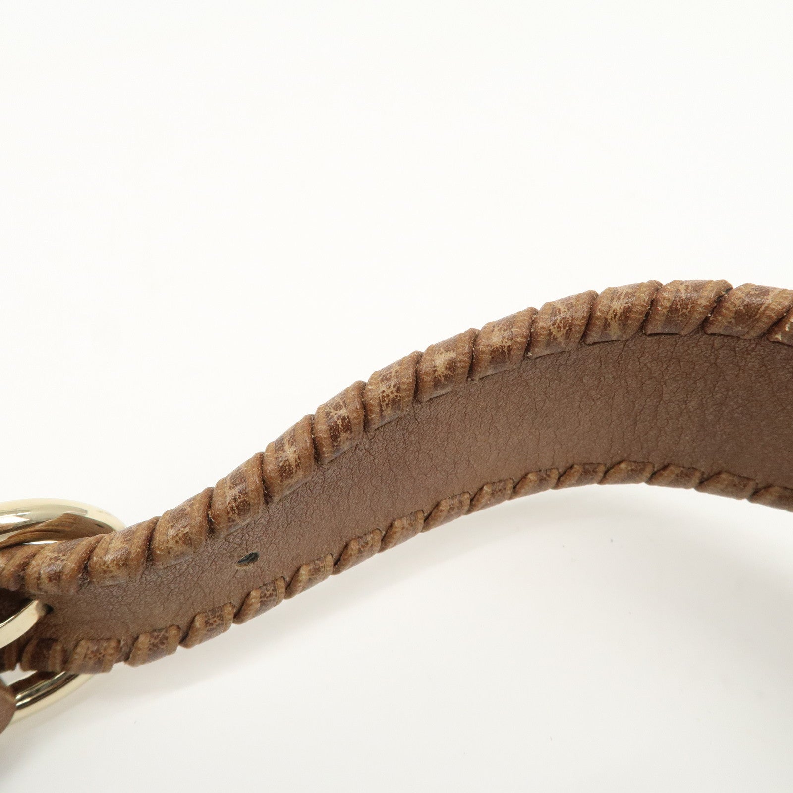 GUCCI Guccissima Bamboo New Jackie Leather 2Way Bag 219725 Used