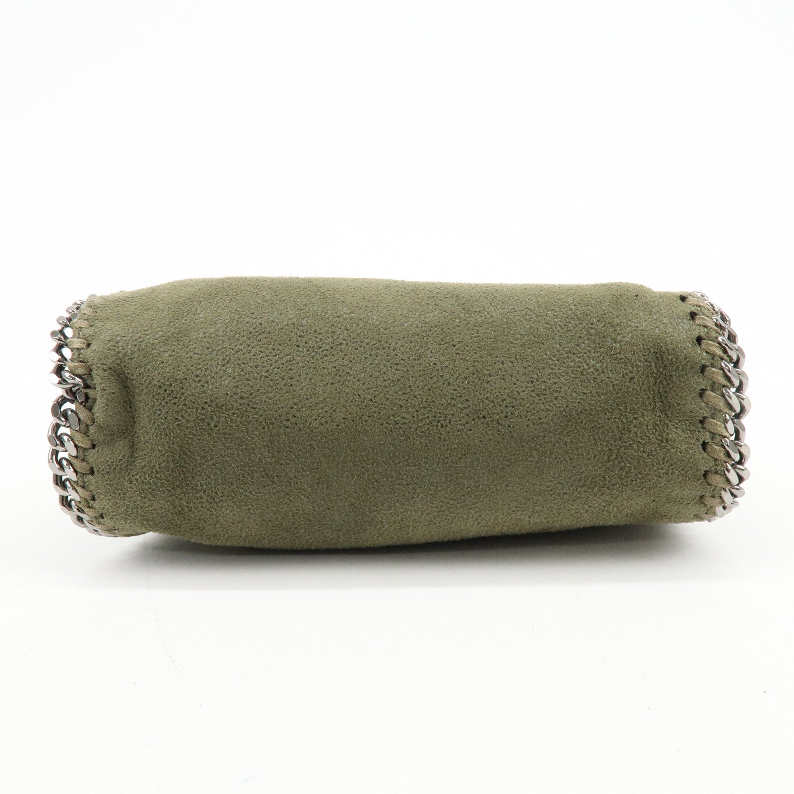 STELLA MCCARTNEY Falabella Mini Faux Leather 2Way Bag Khaki