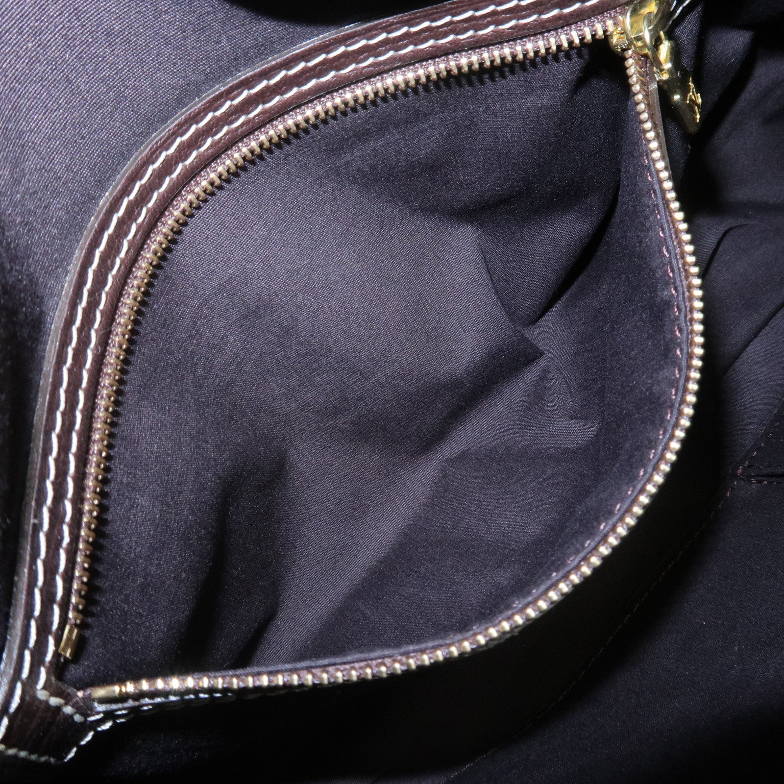 Louis Vuitton Monogram Mini Lin Boulogne Shoulder Bag Brown M95225