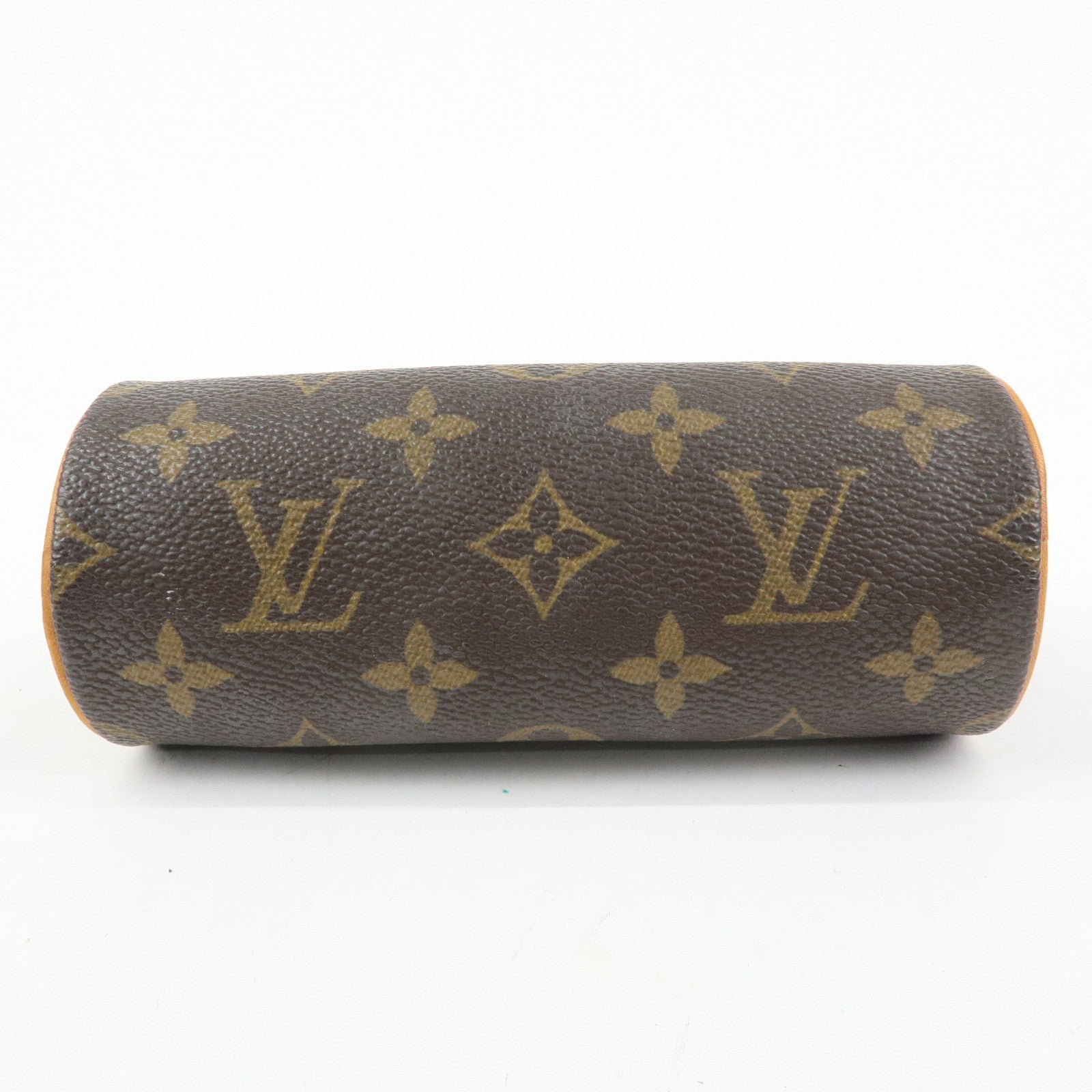 Louis Vuitton Monogram Set of 2 Pouch for Papillon Bag Brown Used